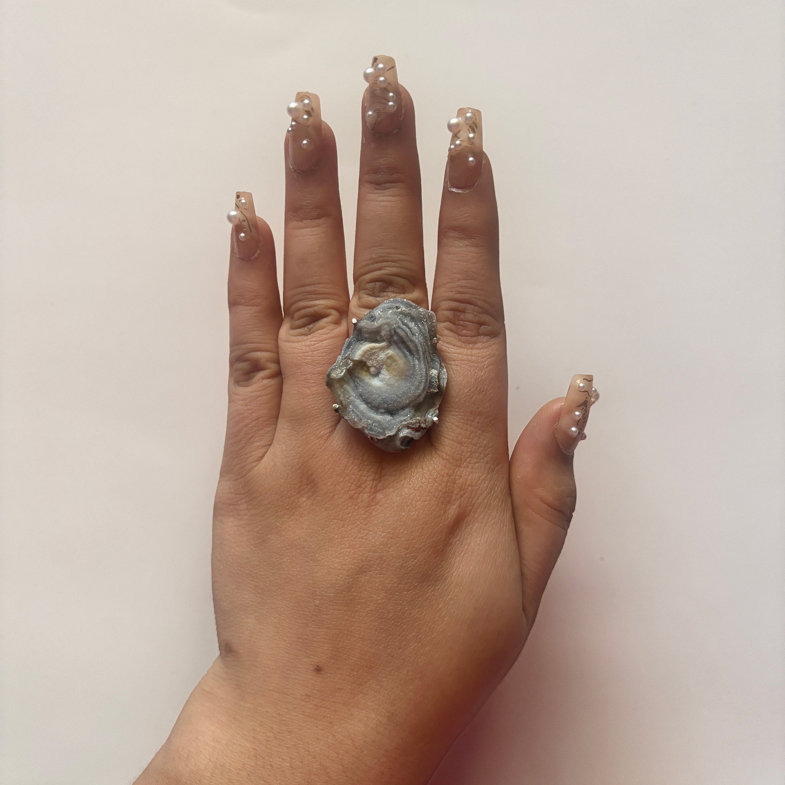 Desert Druzy Ring-(DDZ-2-13)