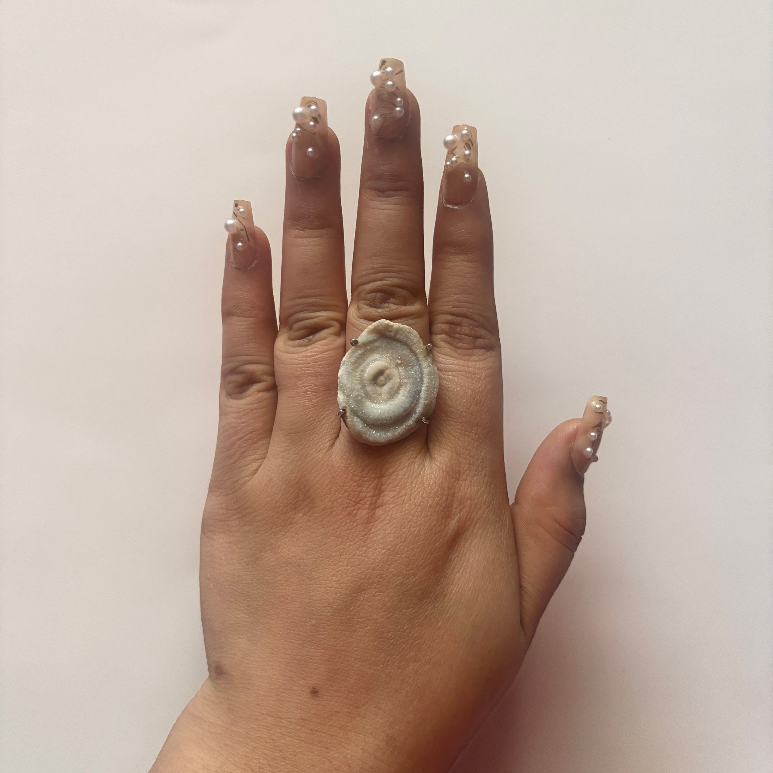 Desert Druzy Ring-(DDZ-2-14)