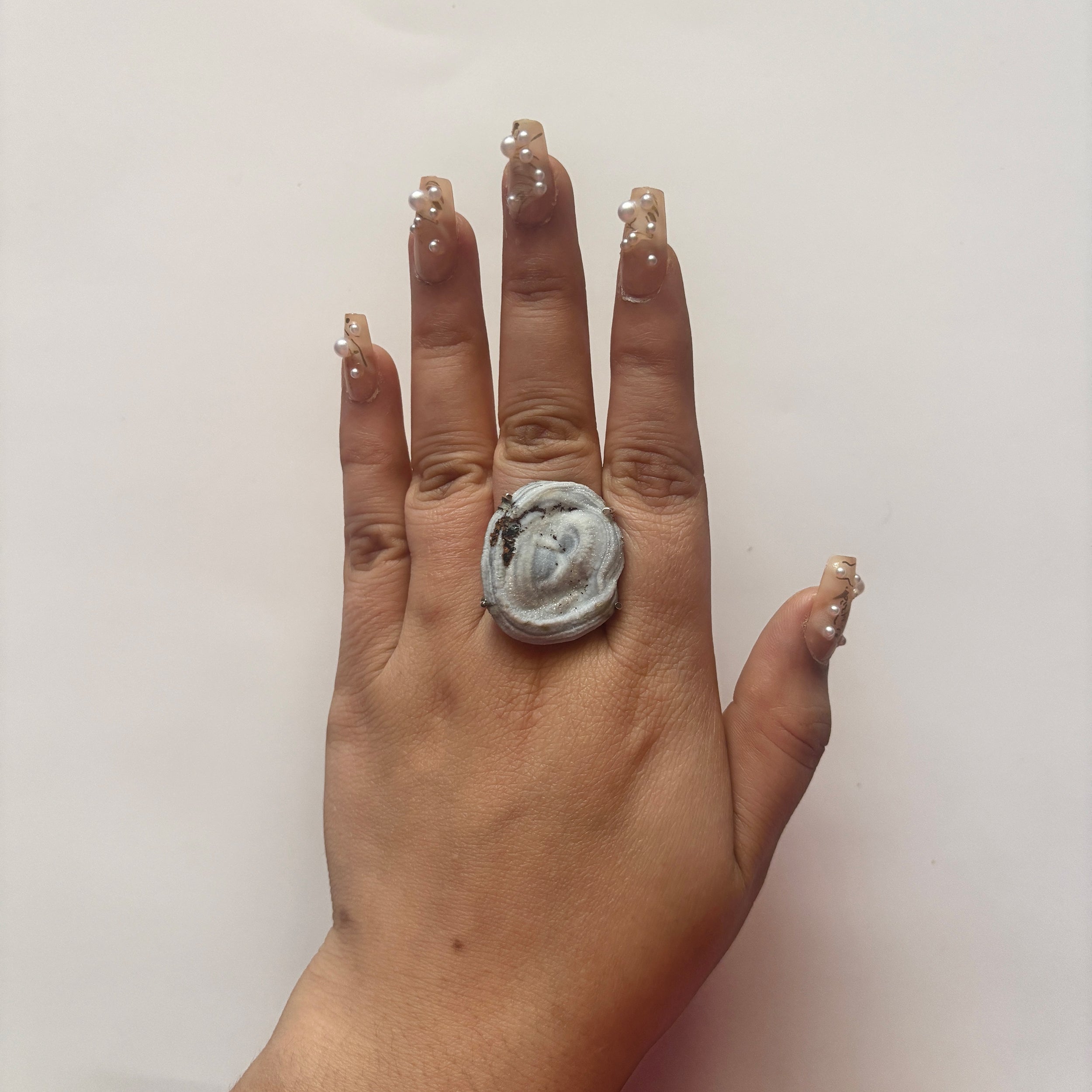 Desert Druzy Ring-(DDZ-2-19)