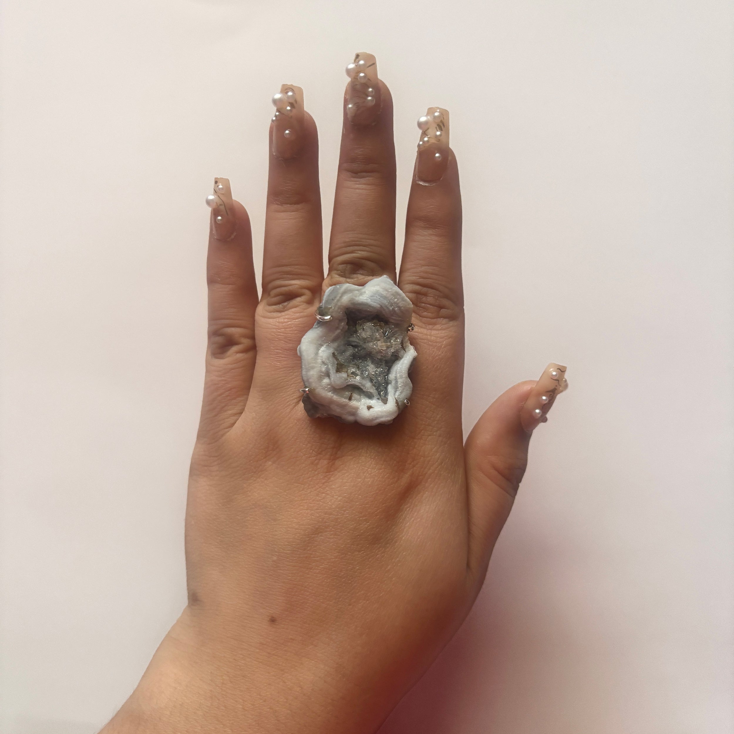 Desert Druzy Ring-(DDZ-2-20)