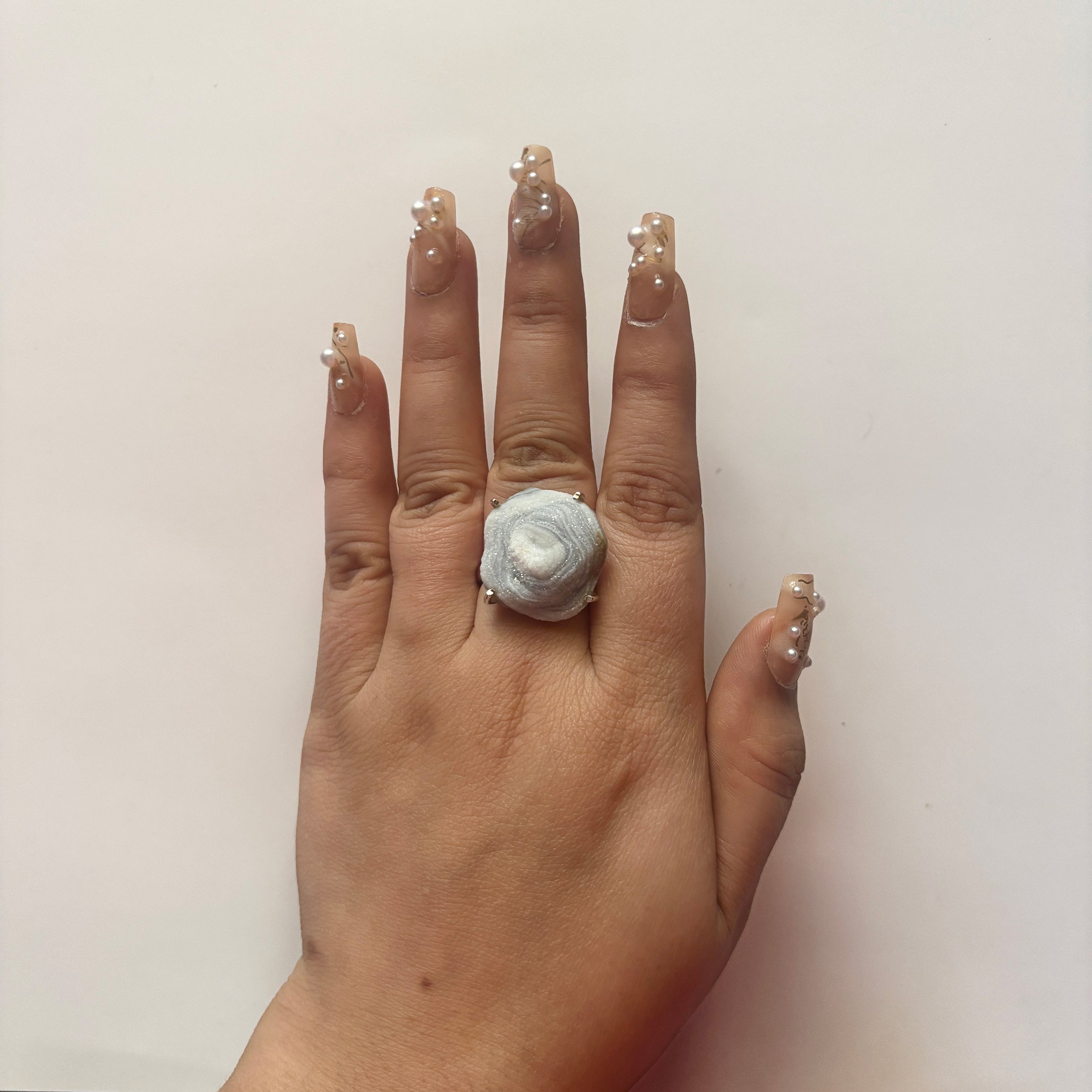 Desert Druzy Ring-(DDZ-2-21)