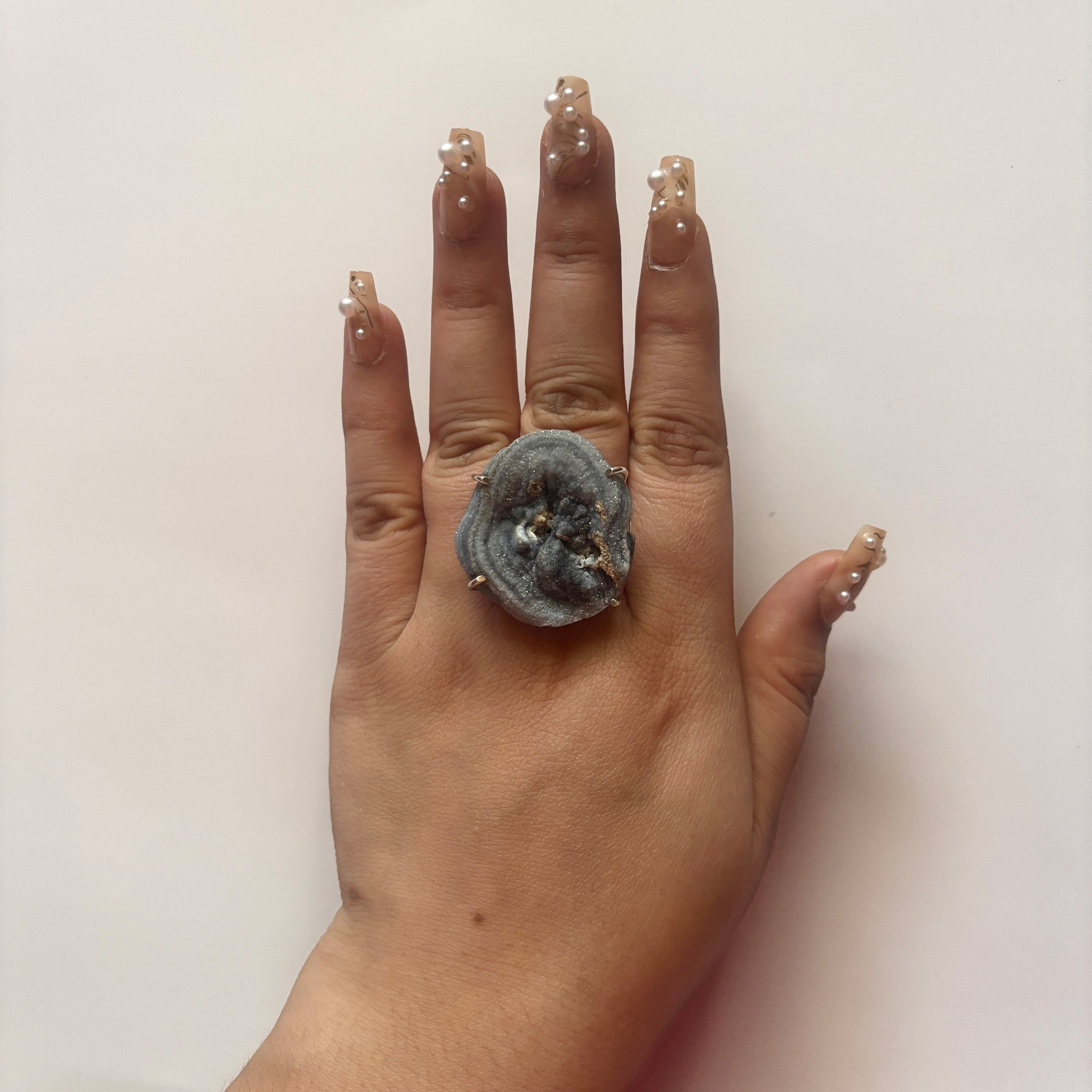 Desert Druzy Ring-(DDZ-2-24)