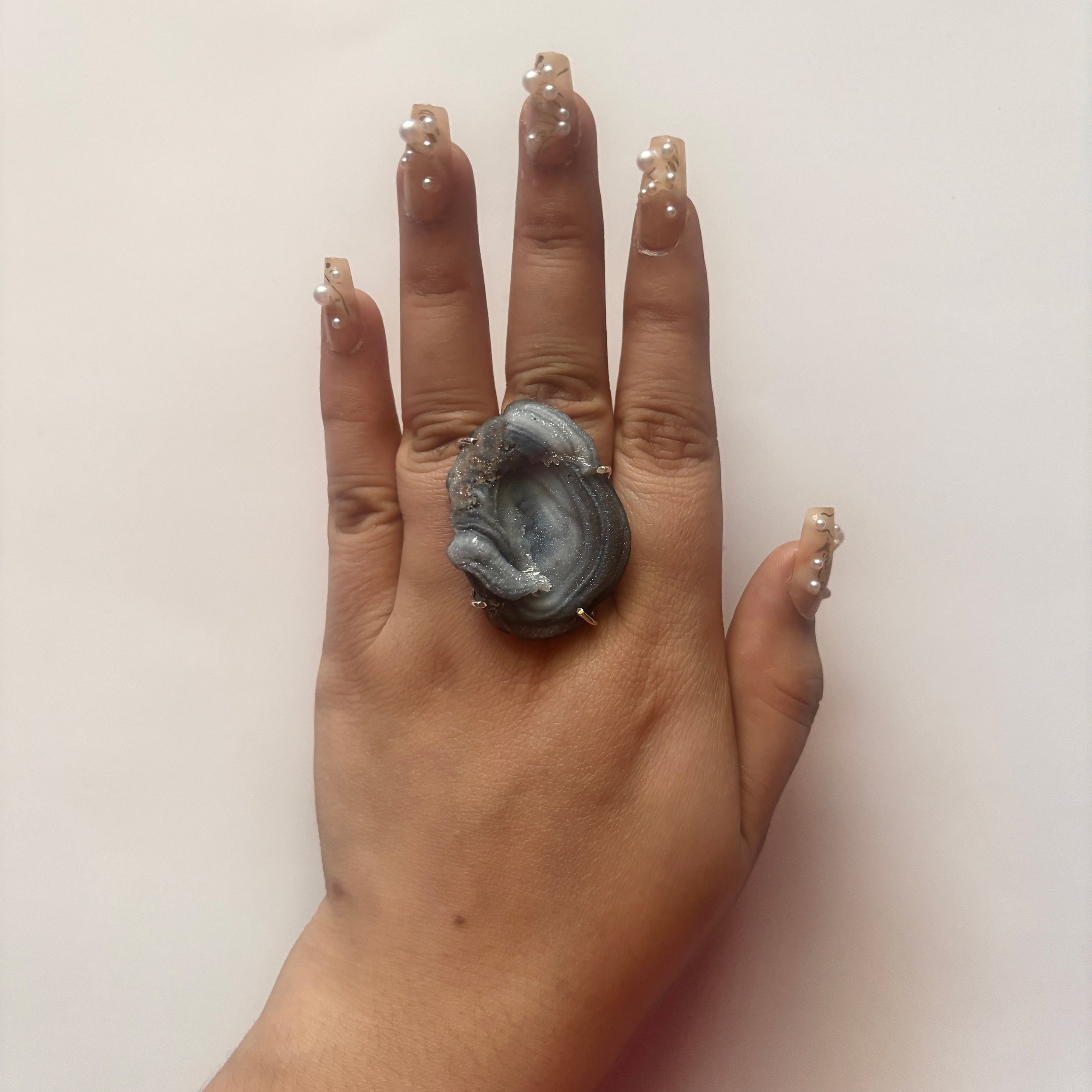 Desert Druzy Ring-(DDZ-2-3)