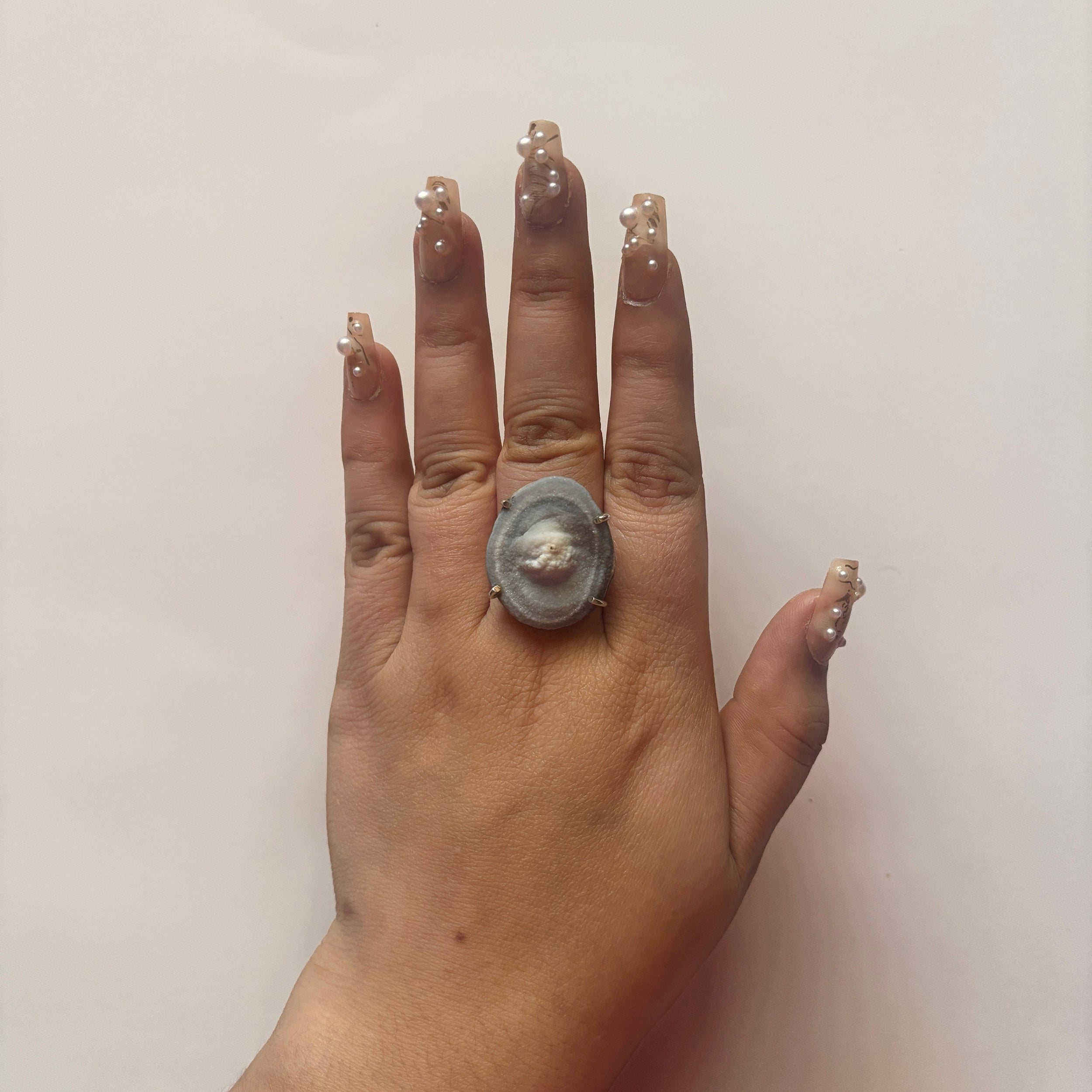 Desert Druzy Ring-(DDZ-2-4)