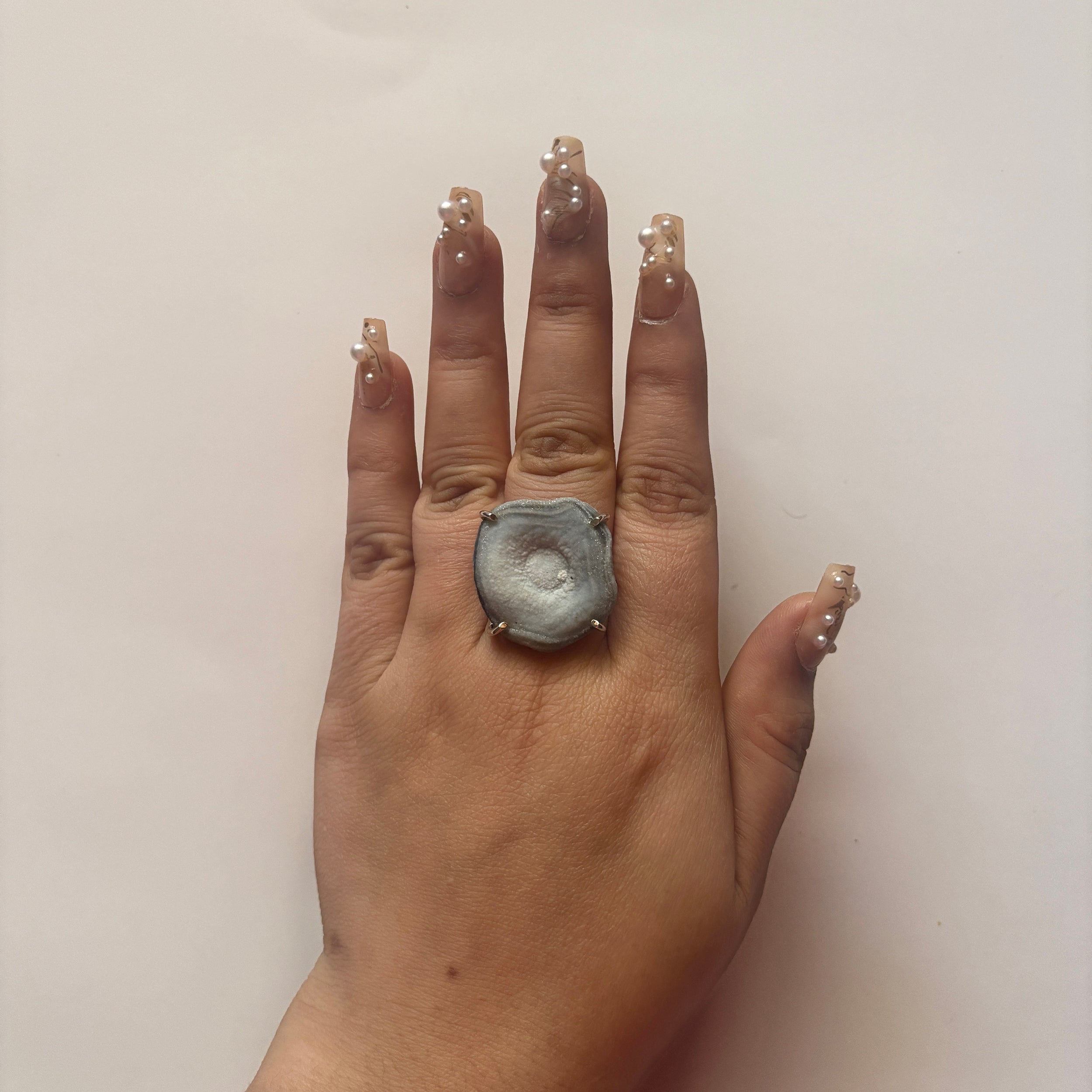 Desert Druzy Ring-(DDZ-2-7)
