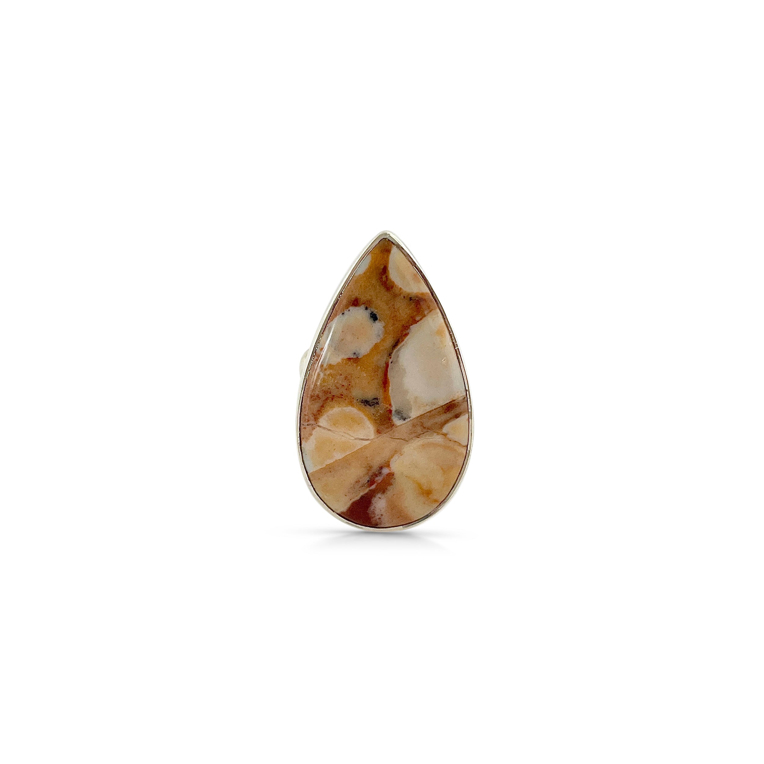 Deerfawn Jasper Ring-(DFJ-2-18)