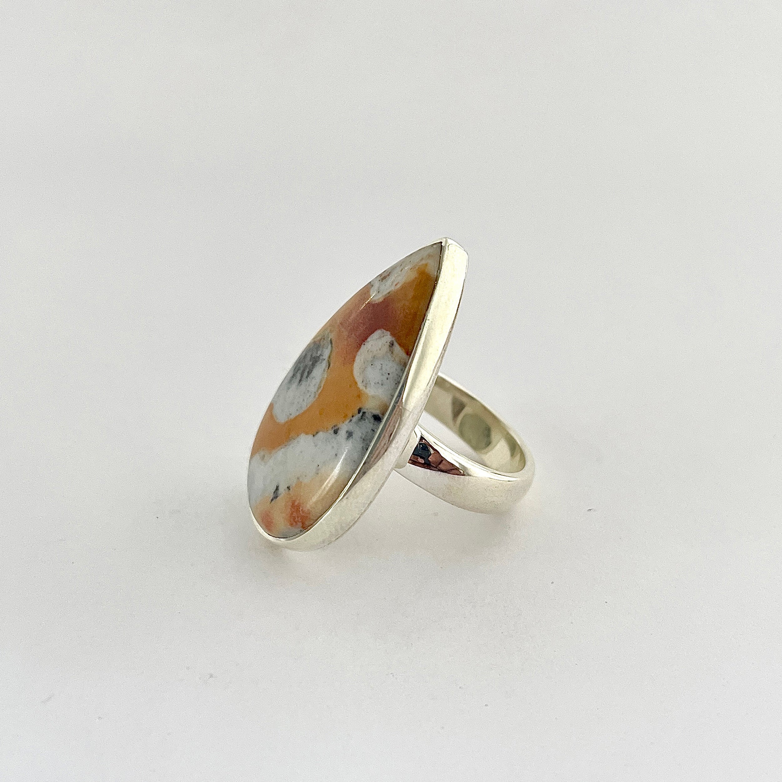 Deerfawn Jasper Ring-(DFJ-2-24)