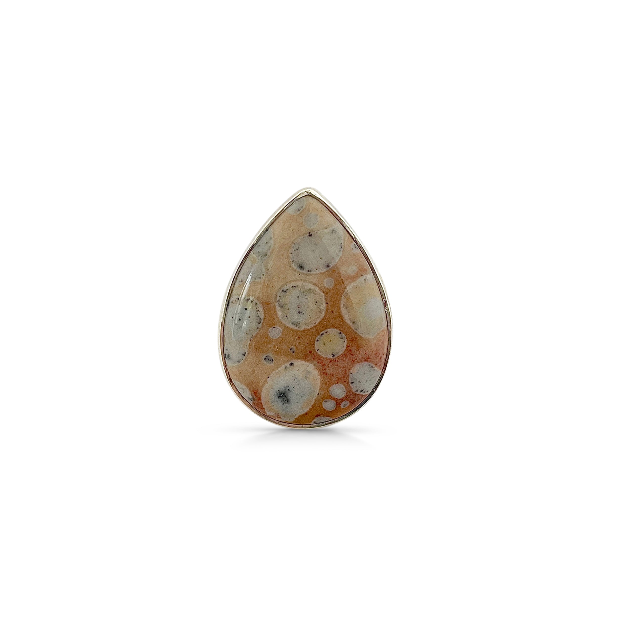 Deerfawn Jasper Ring-(DFJ-2-3)