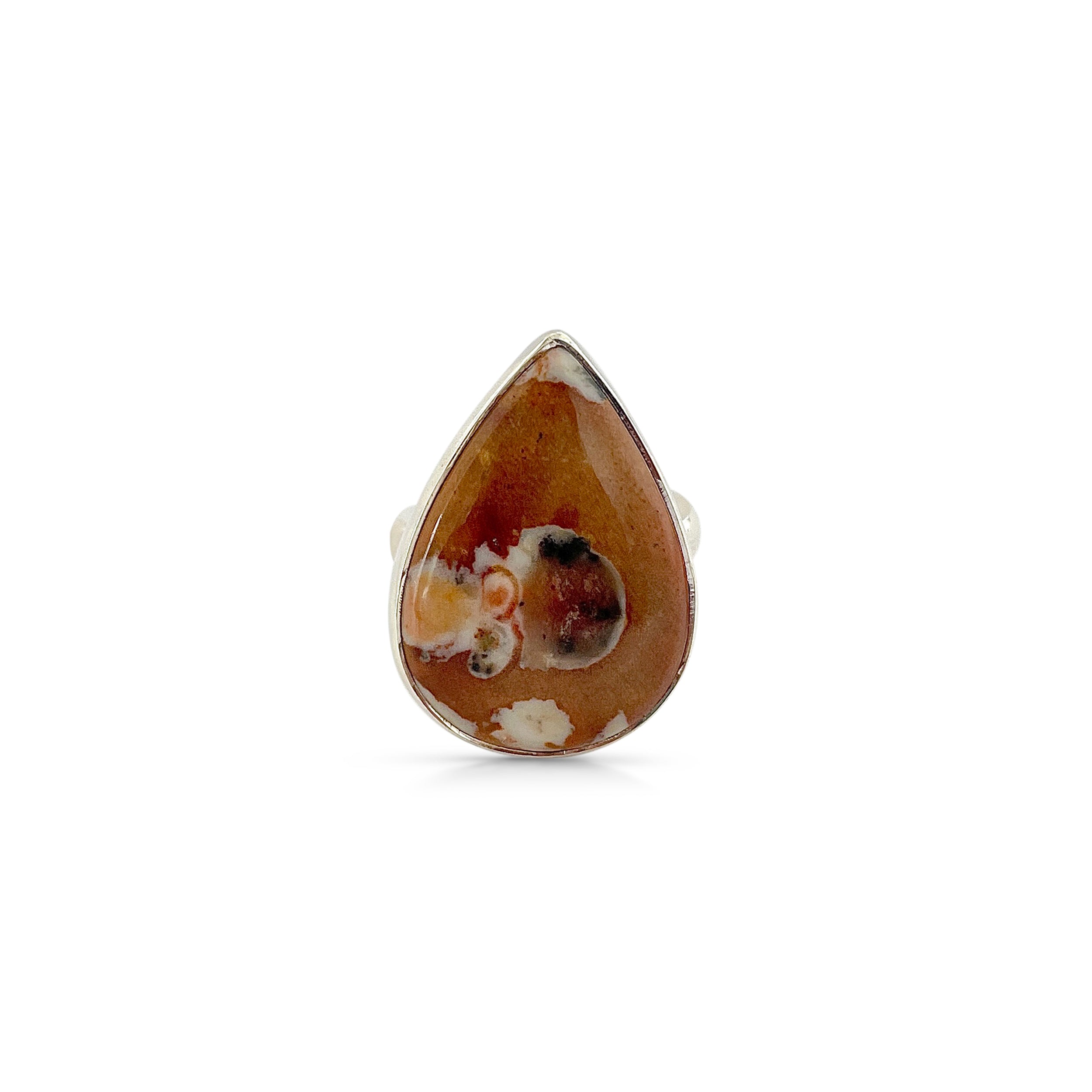 Deerfawn Jasper Ring-(DFJ-2-35)