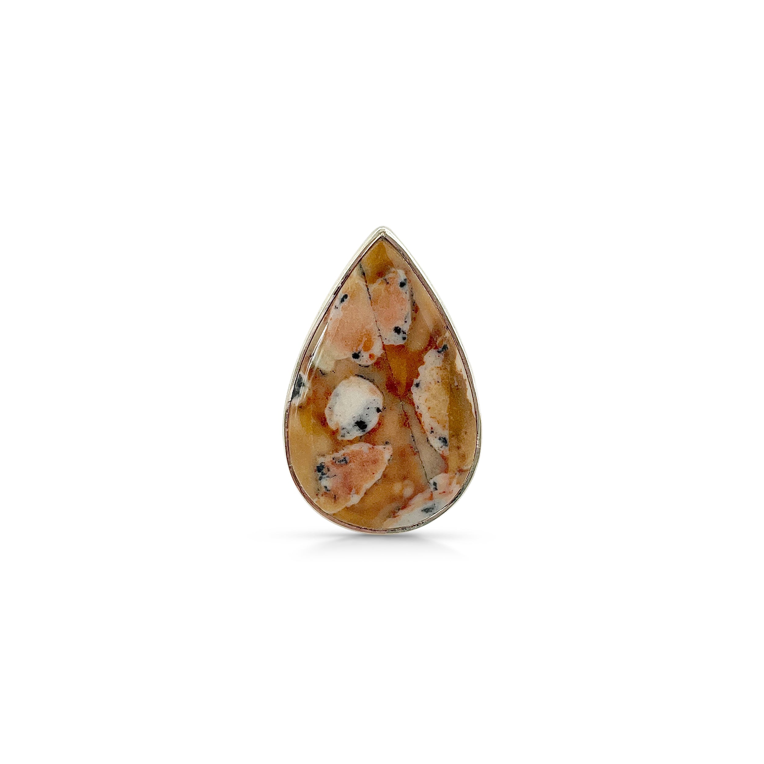 Deerfawn Jasper Ring-(DFJ-2-9)