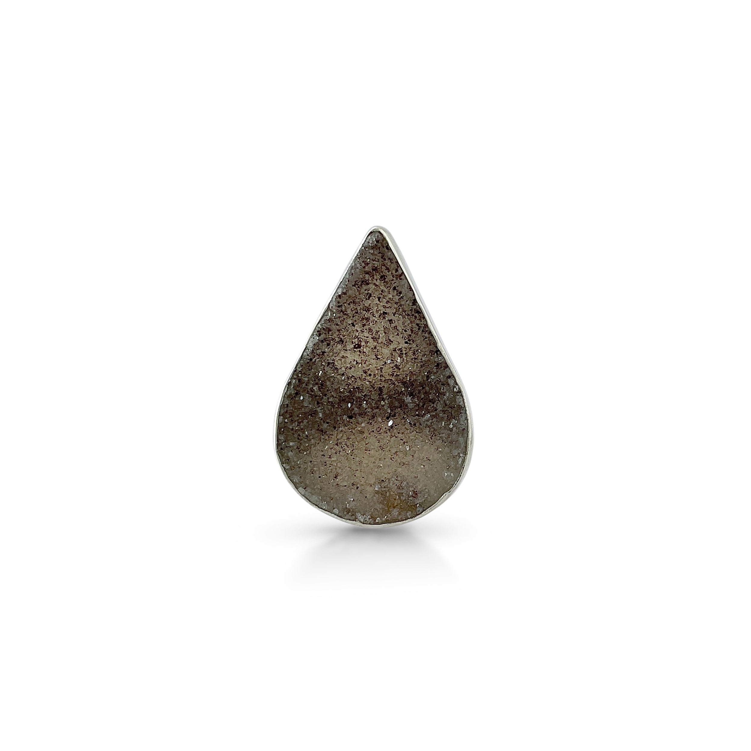 Natural Druzy Ring-(DRZ-2-29)