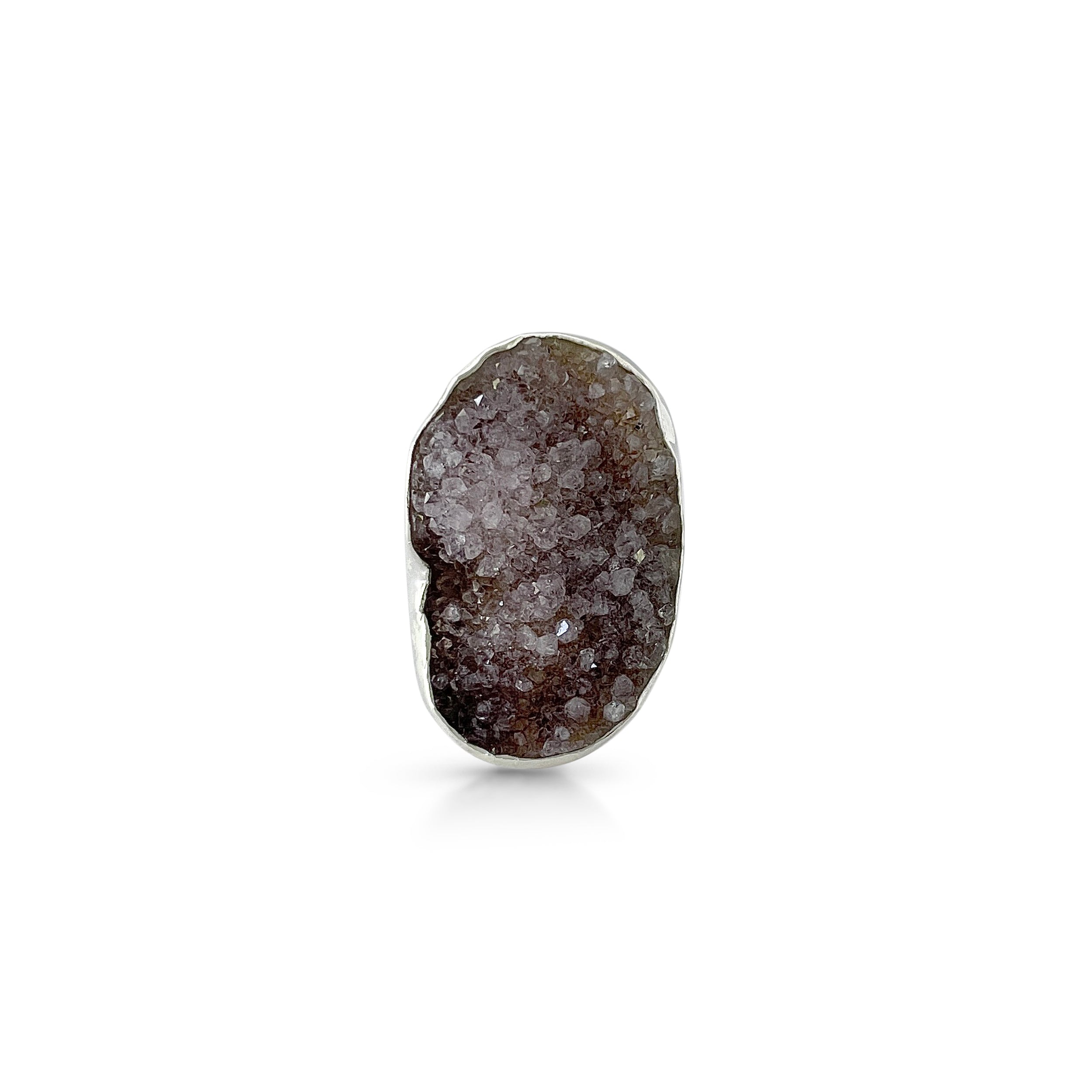 Natural Druzy Ring-(DRZ-2-37)