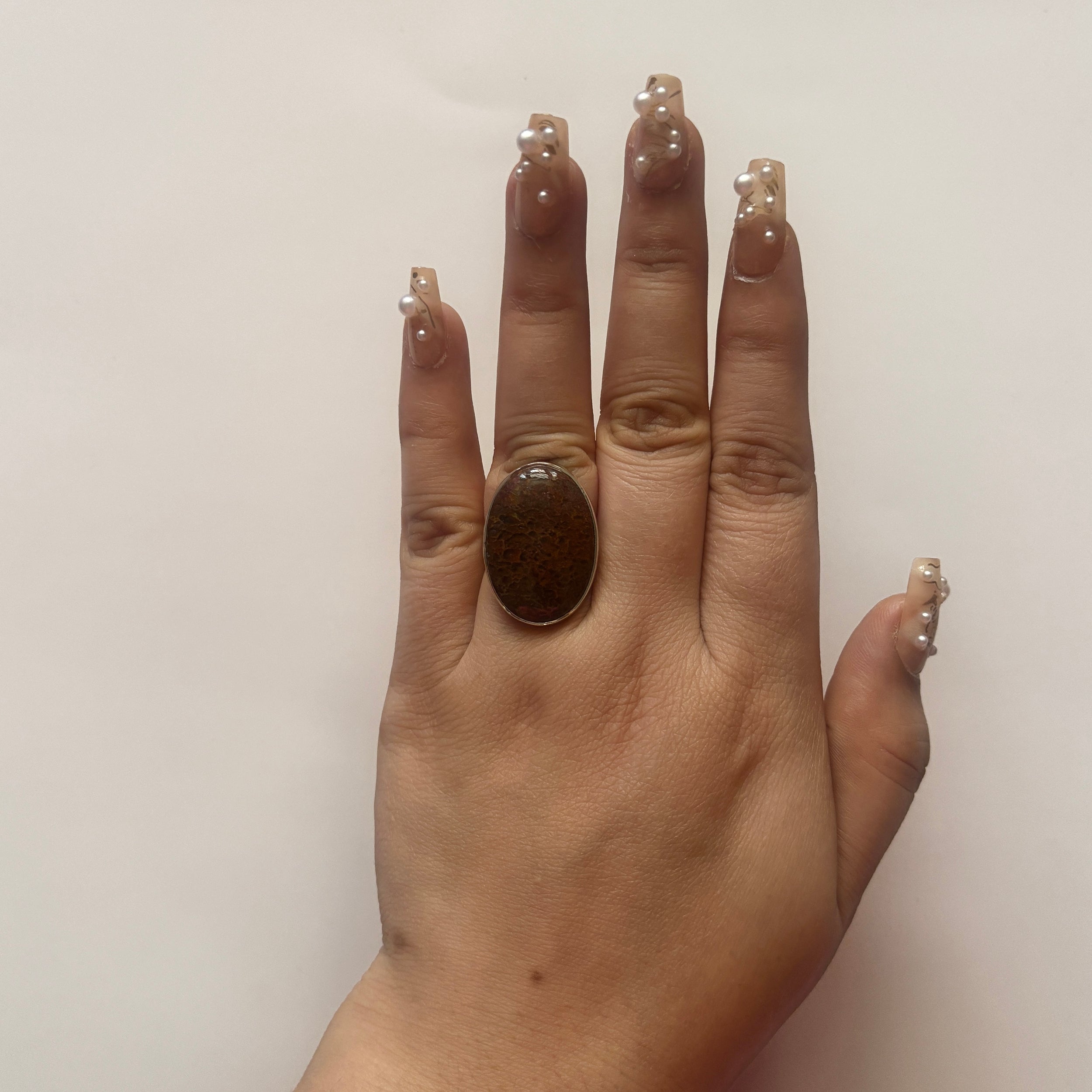 Dinosaur Bone Ring-(DSB-2-1)