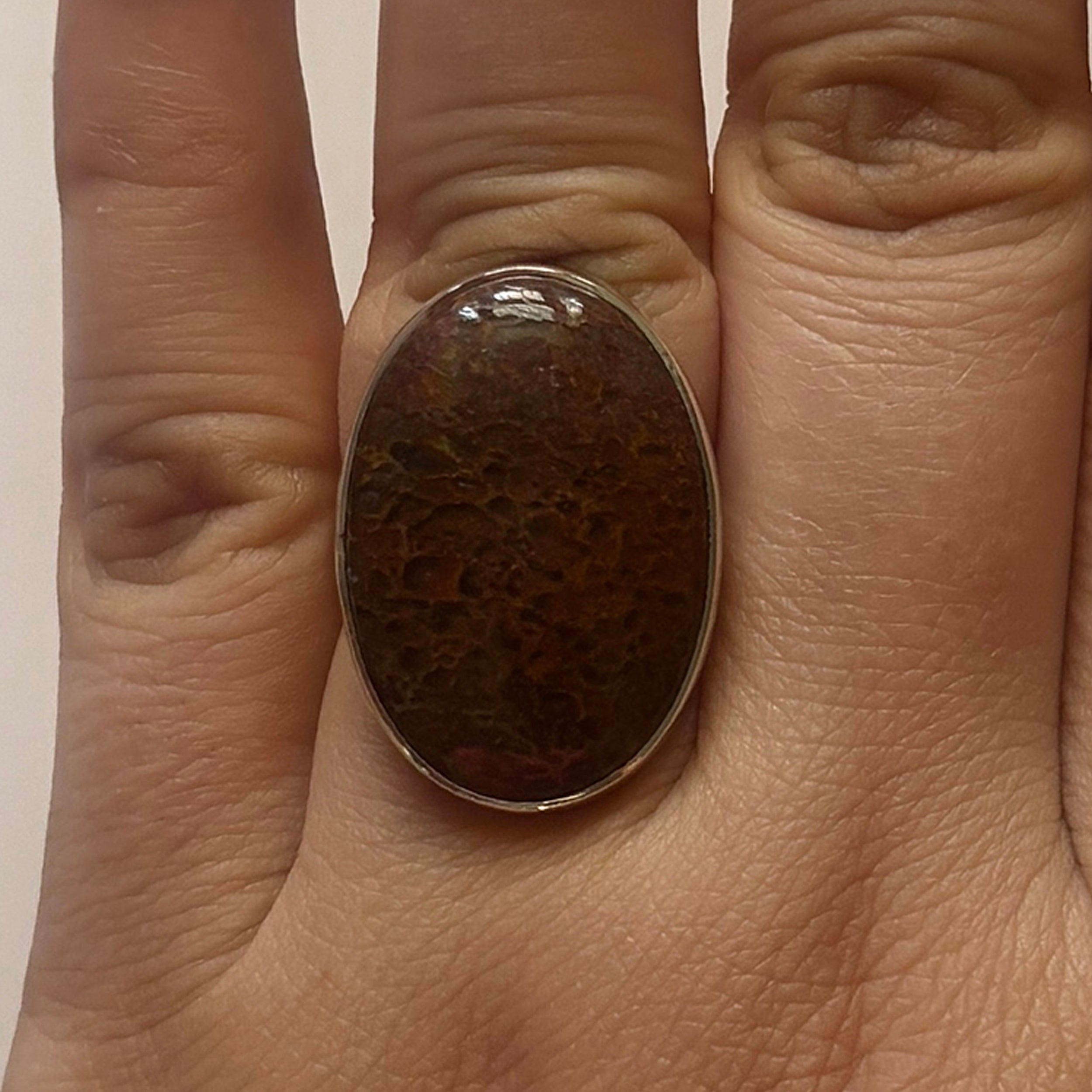 Dinosaur Bone Ring-(DSB-2-1)