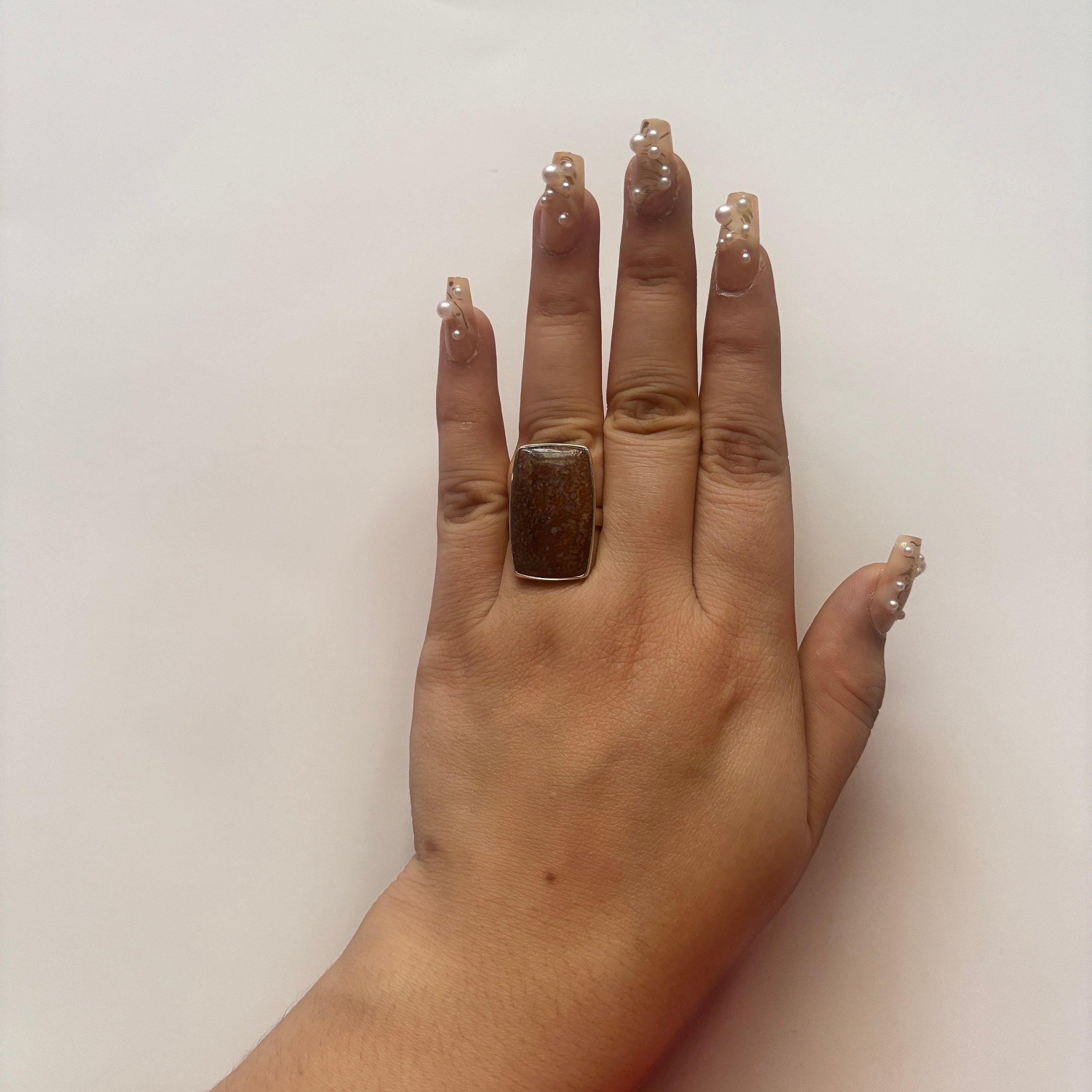 Dinosaur Bone Ring-(DSB-2-10)