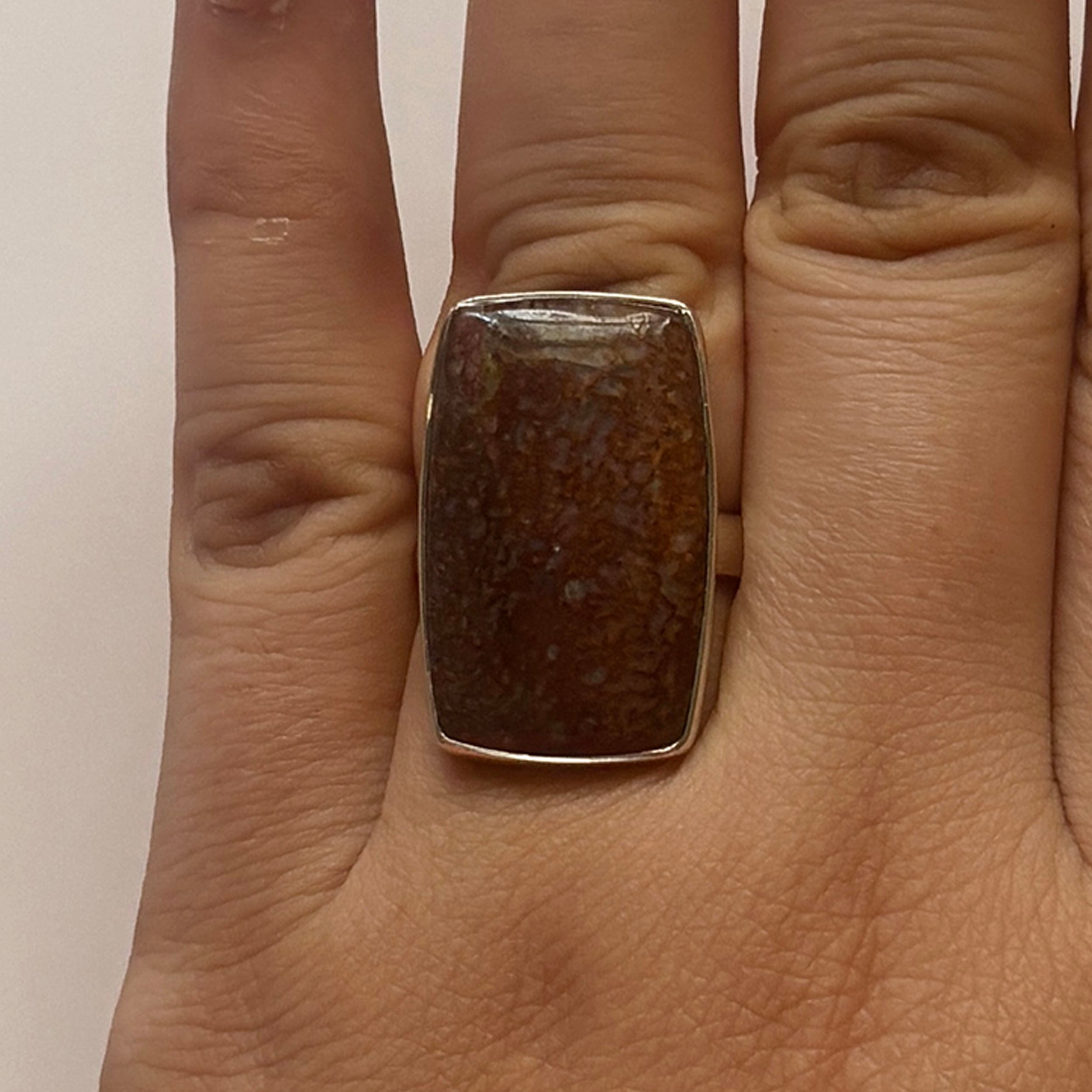 Dinosaur Bone Ring-(DSB-2-10)
