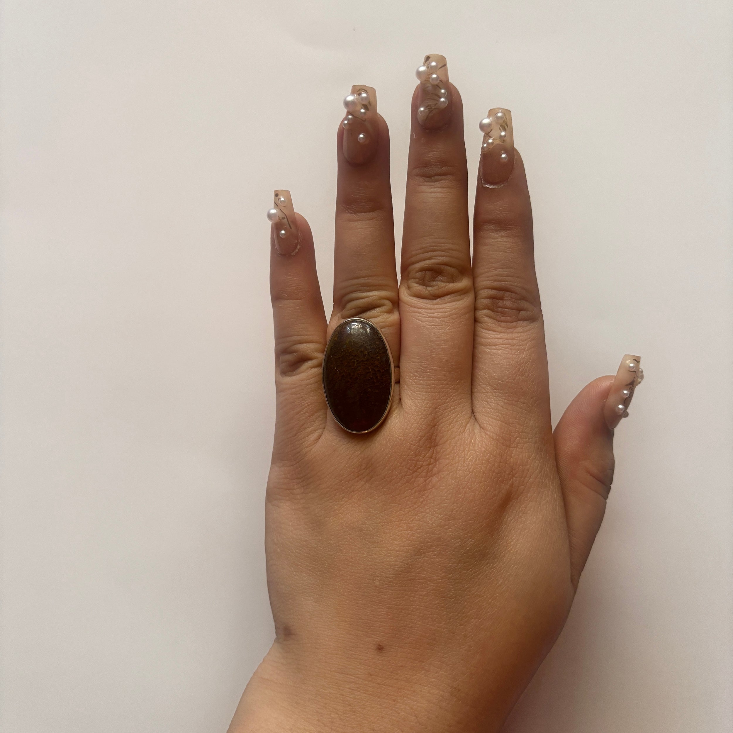 Dinosaur Bone Ring-(DSB-2-12)