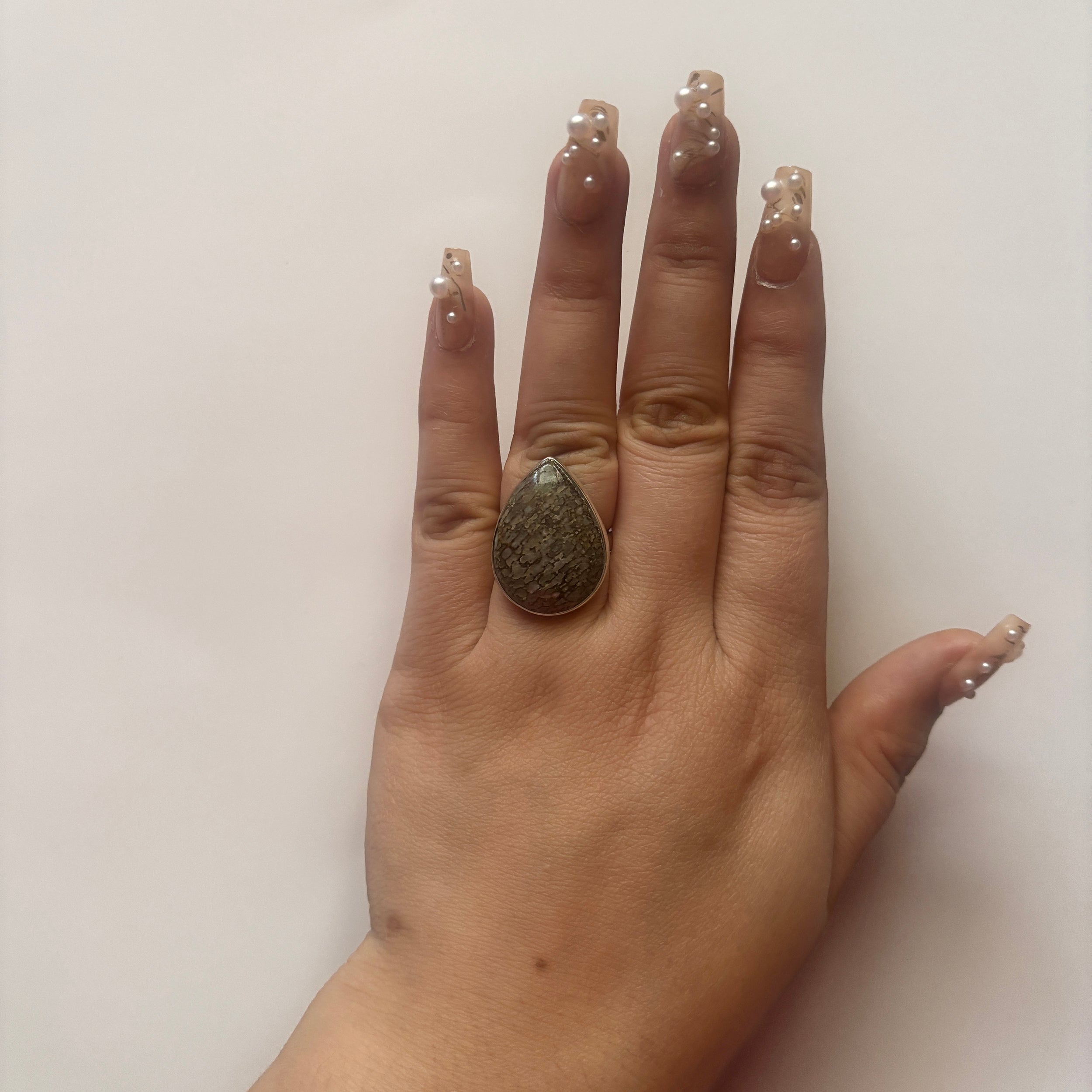 Dinosaur Bone Ring-(DSB-2-13)