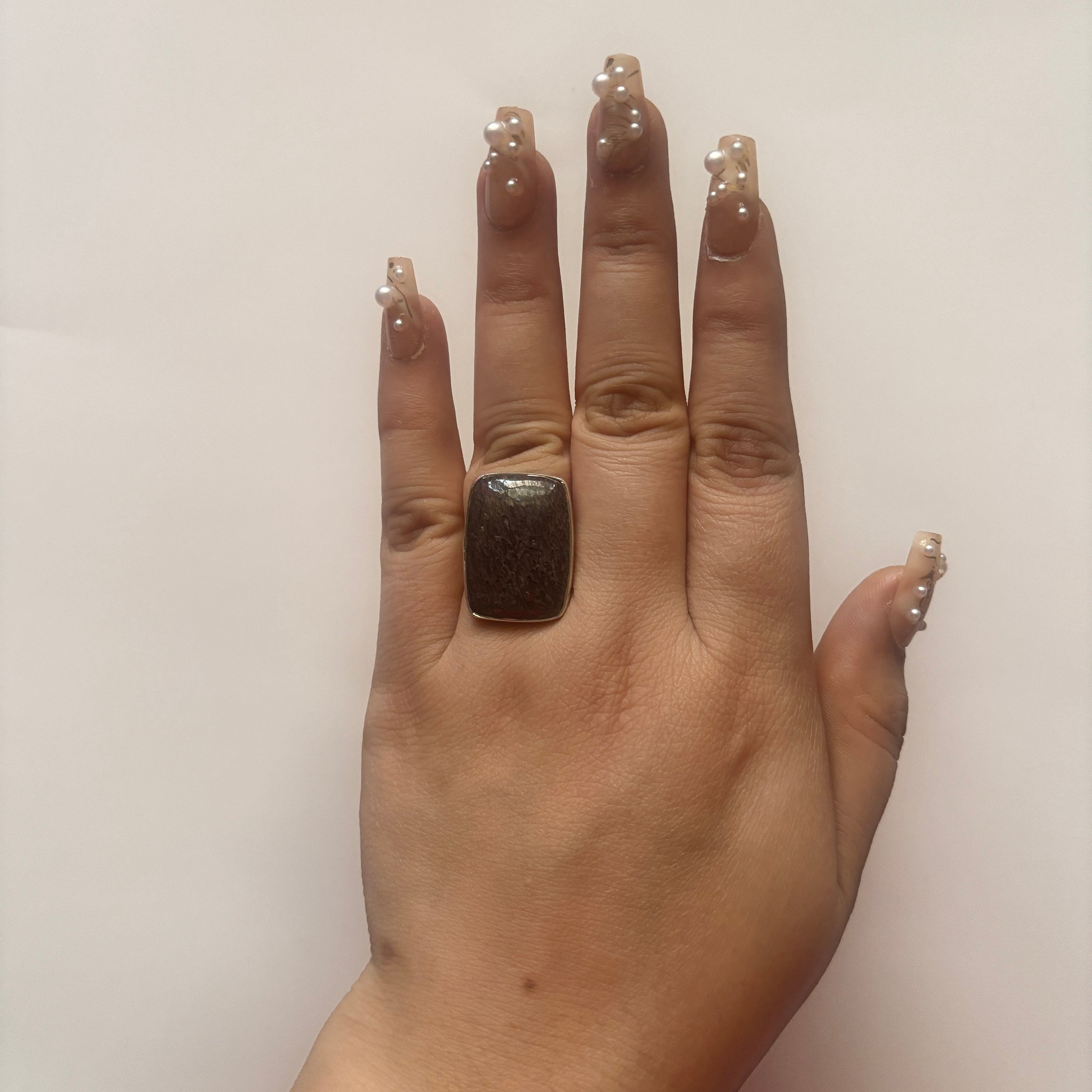 Dinosaur Bone Ring-(DSB-2-15)