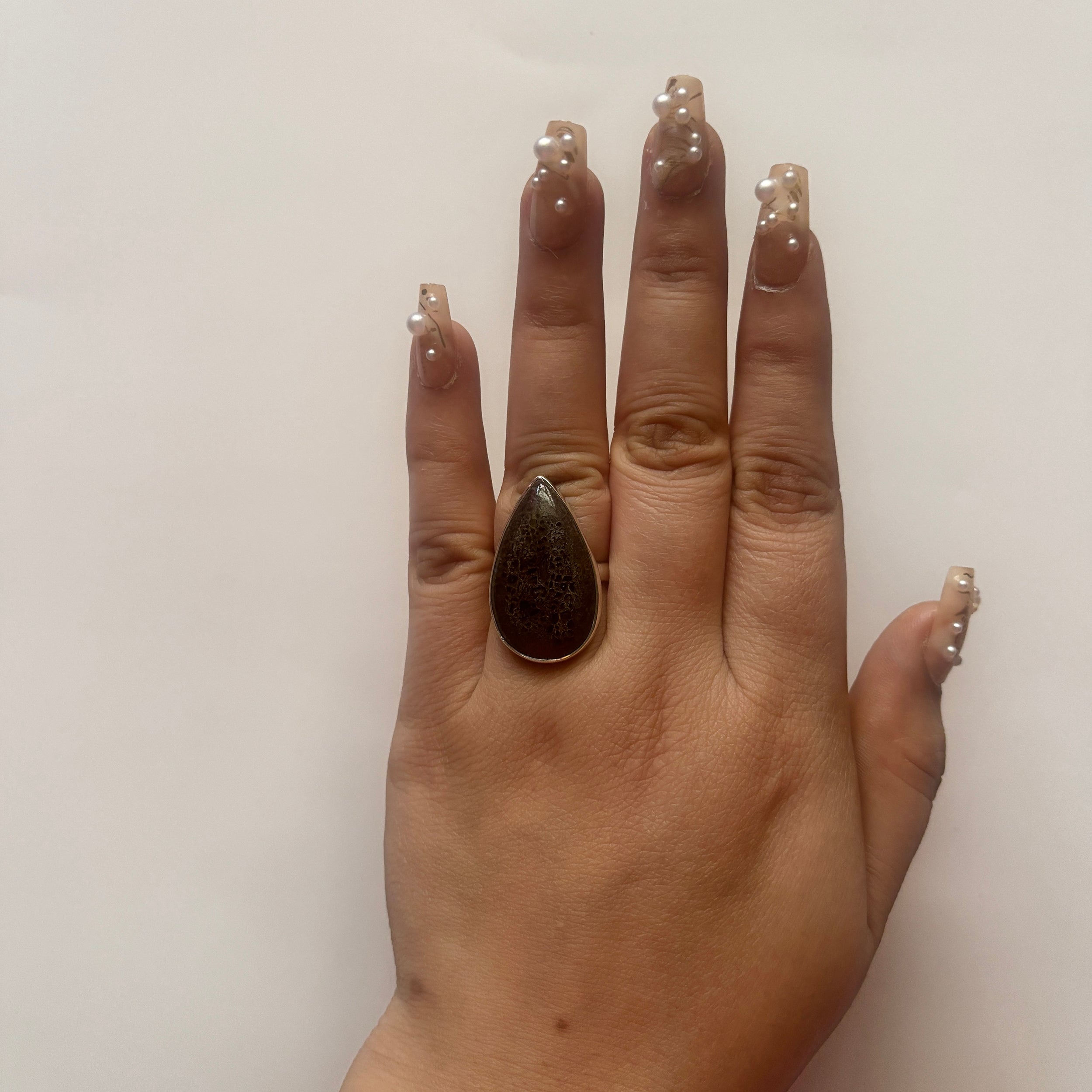Dinosaur Bone Ring-(DSB-2-2)