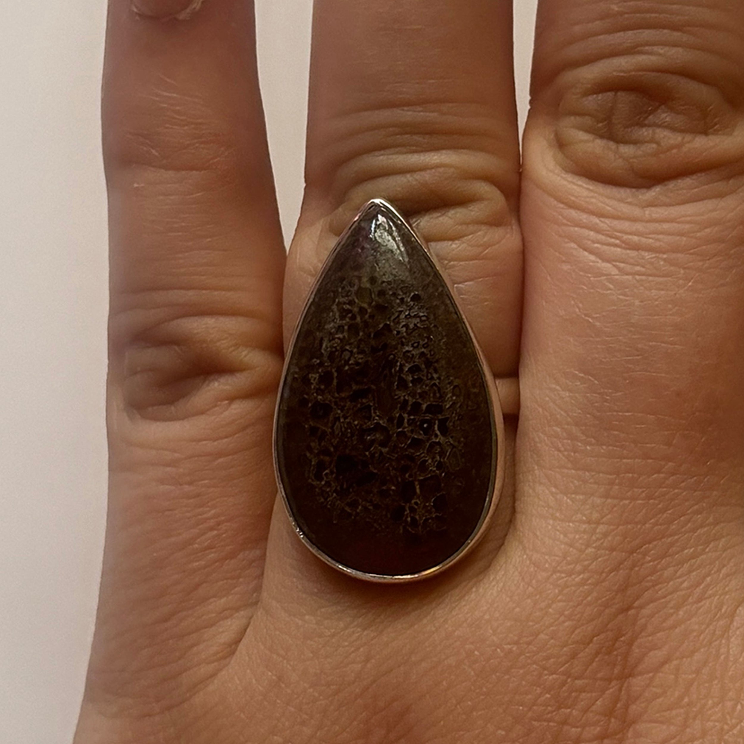 Dinosaur Bone Ring-(DSB-2-2)