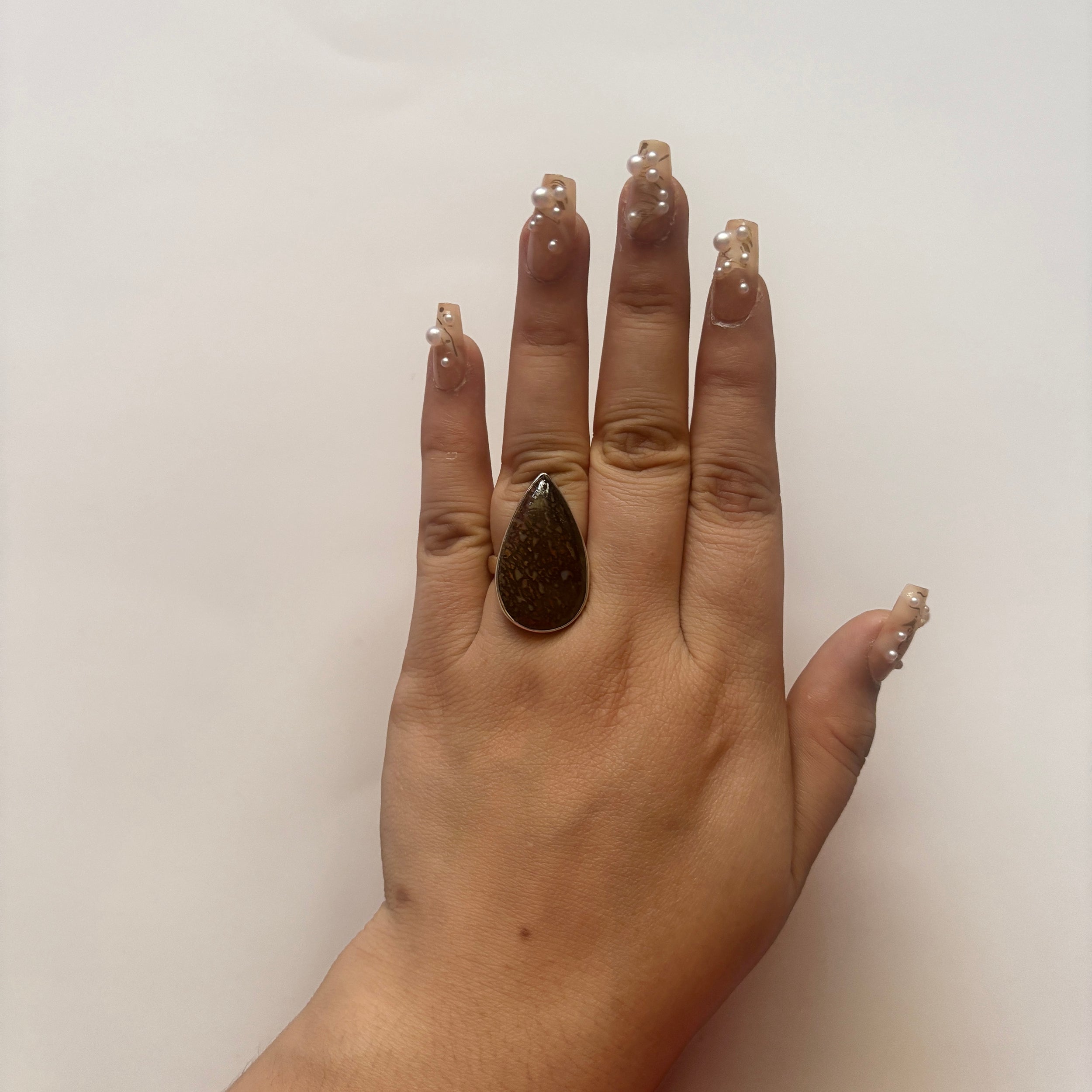Dinosaur Bone Ring-(DSB-2-4)