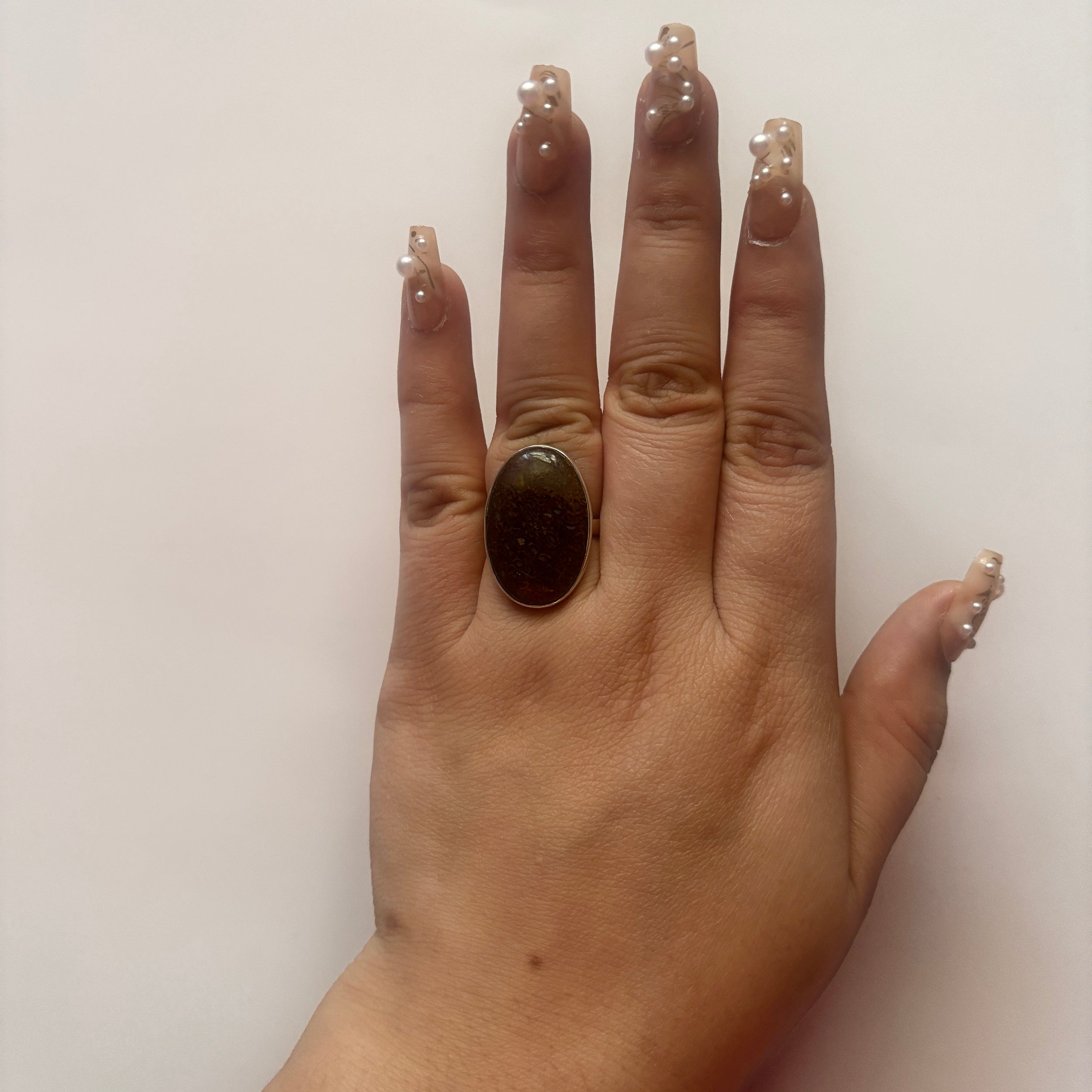 Dinosaur Bone Ring-(DSB-2-6)