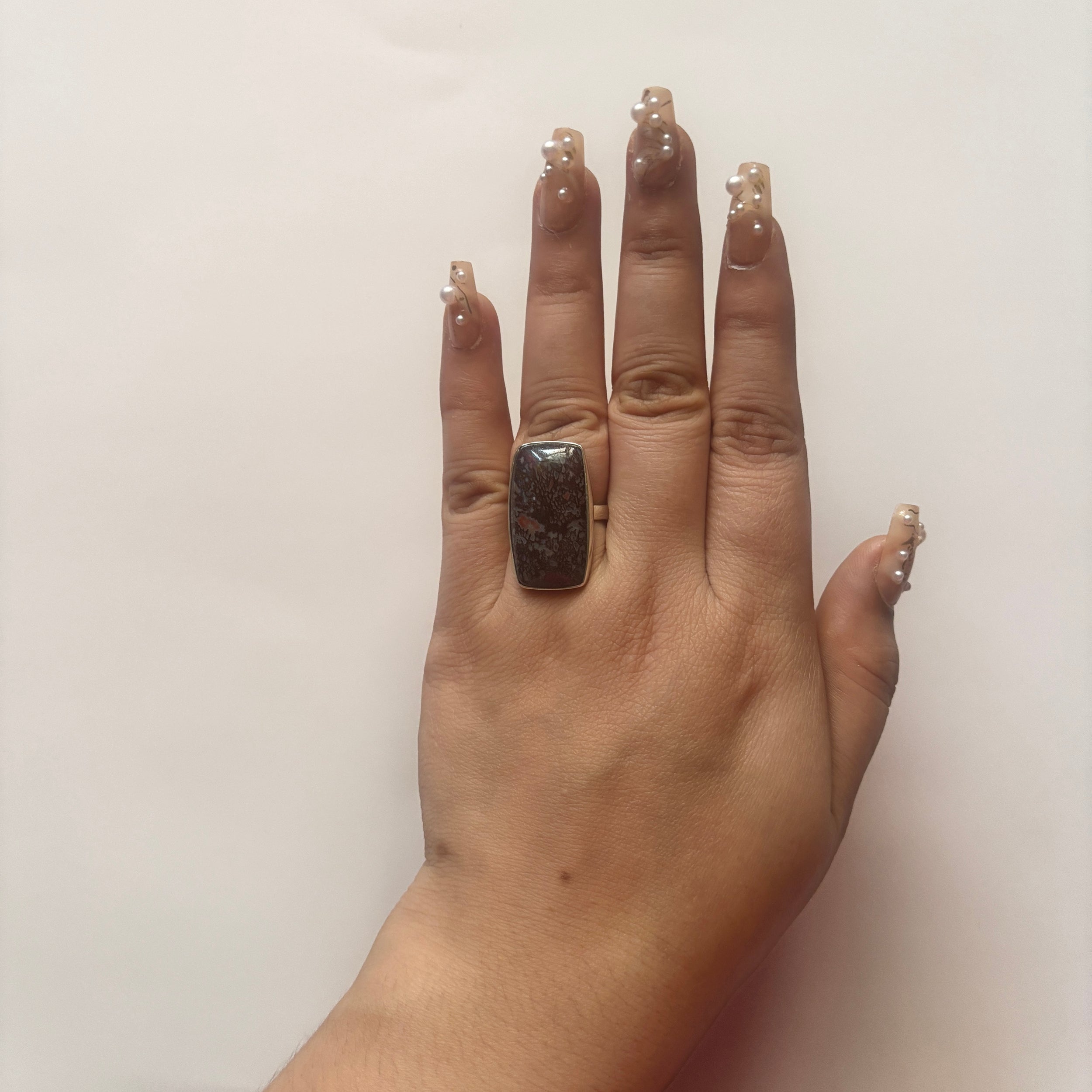 Dinosaur Bone Ring-(DSB-2-8)