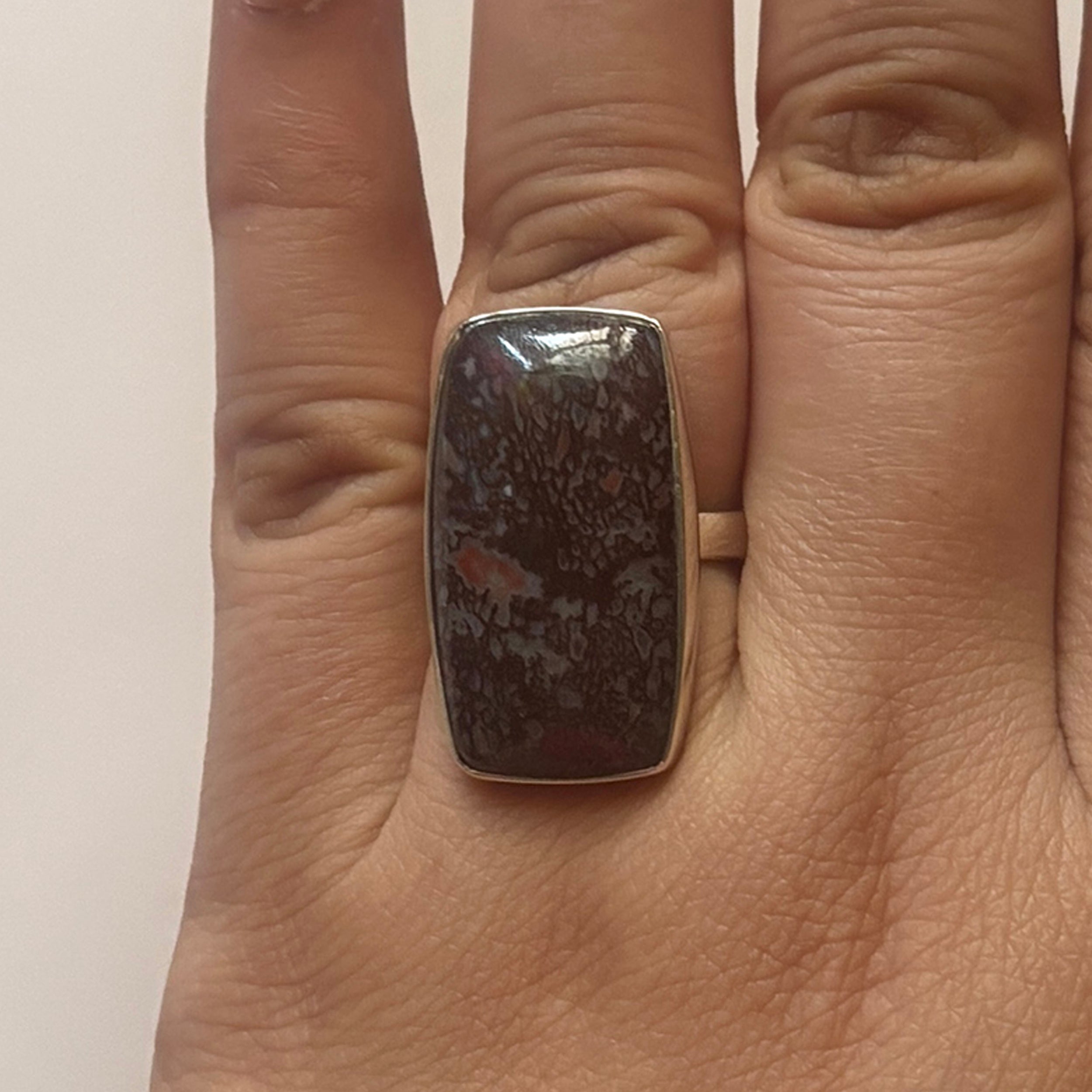 Dinosaur Bone Ring-(DSB-2-8)