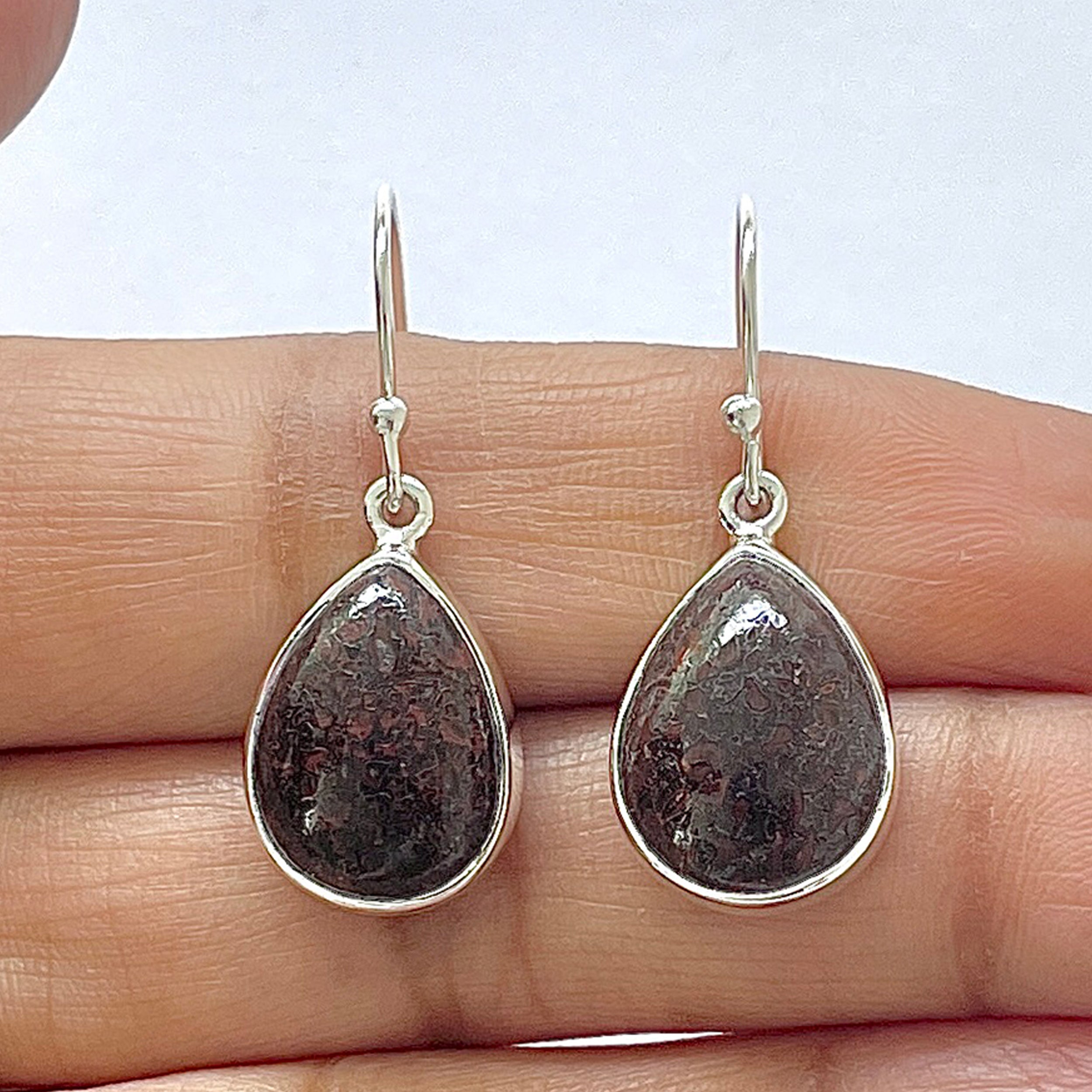 Dinosaur Bone Earring-(DSB-3-16)