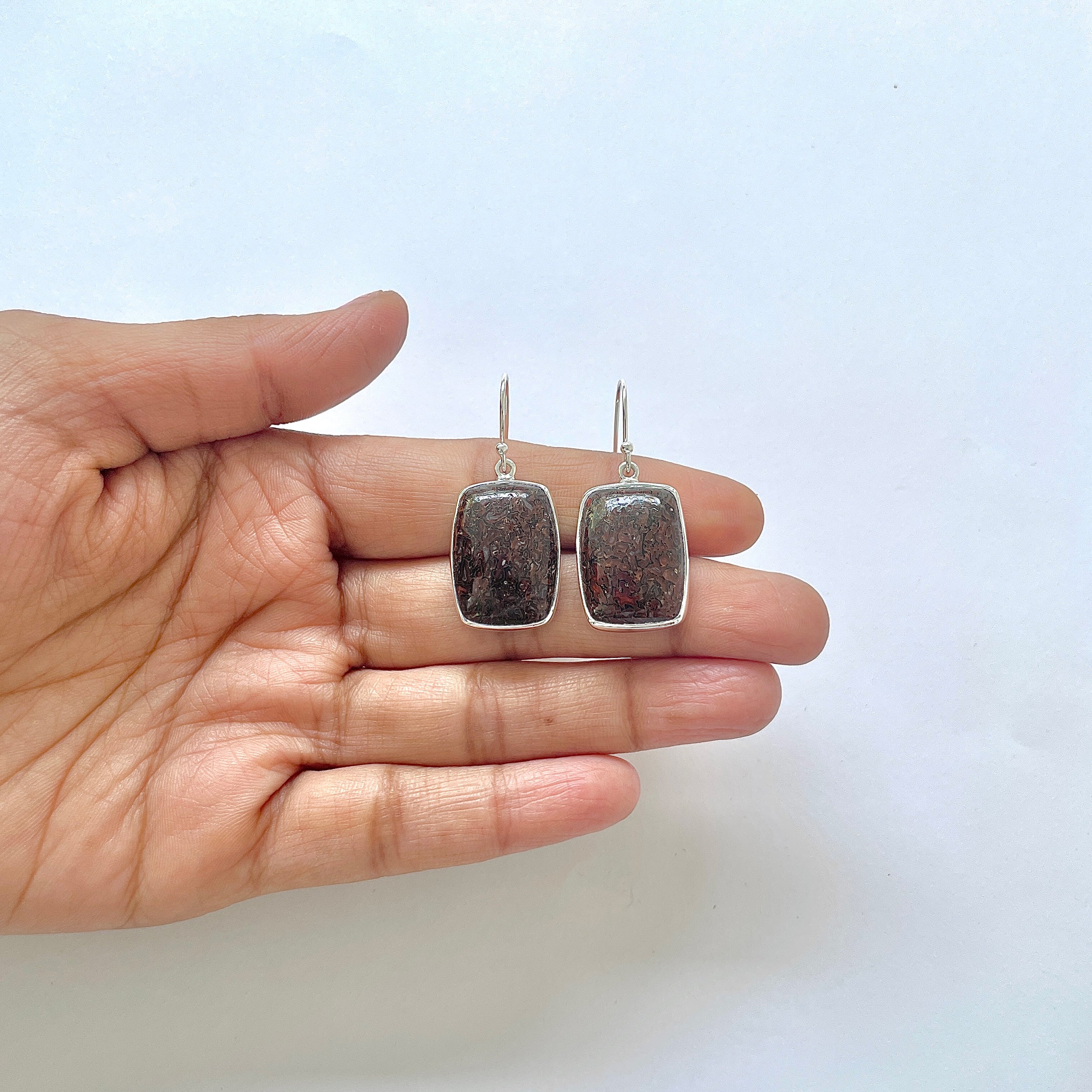 Dinosaur Bone Earring-(DSB-3-2)