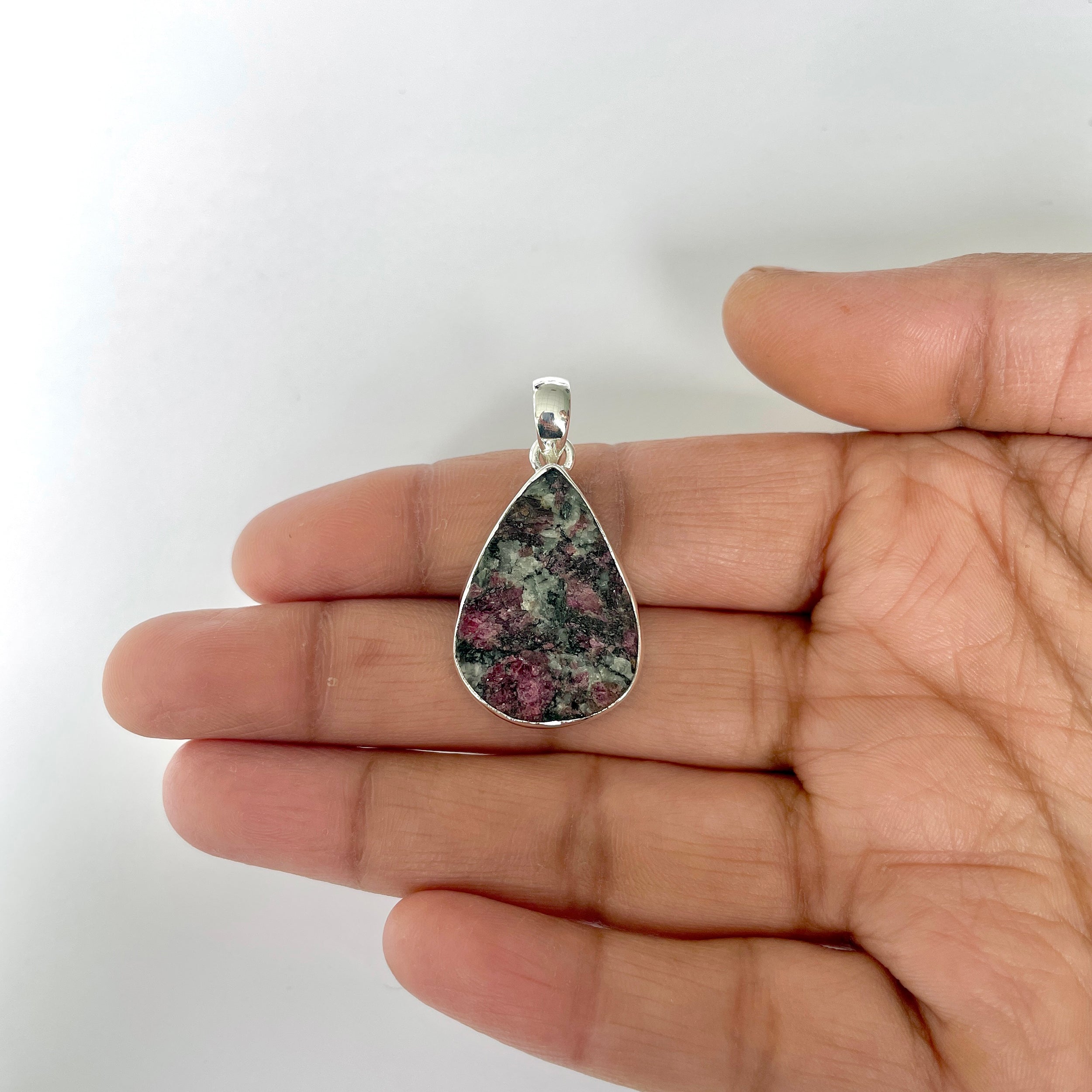 Eudialyte Rough Pendant-(EUD-1-16)