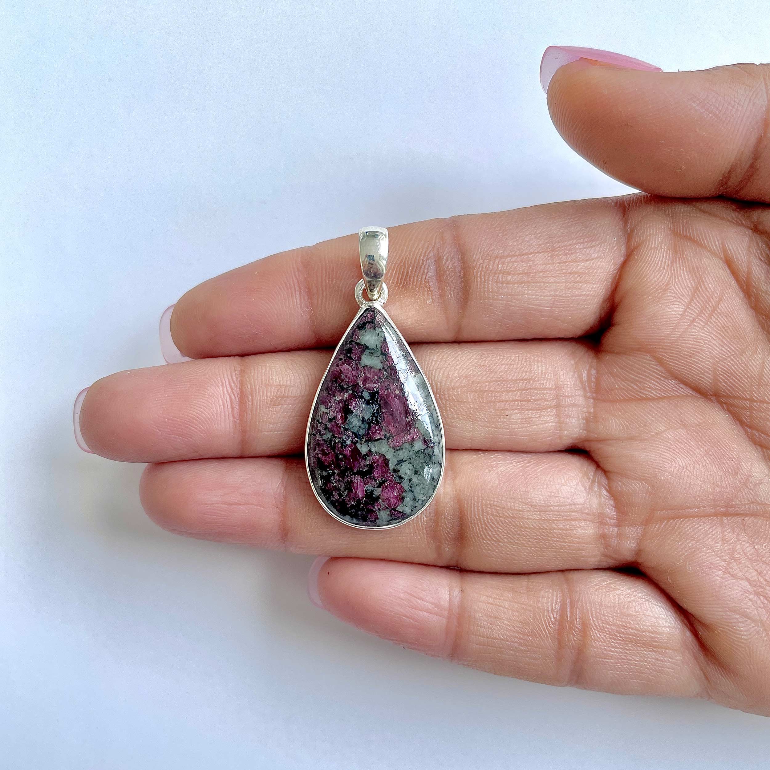 Eudialyte Pendant-(EUD-1-35)