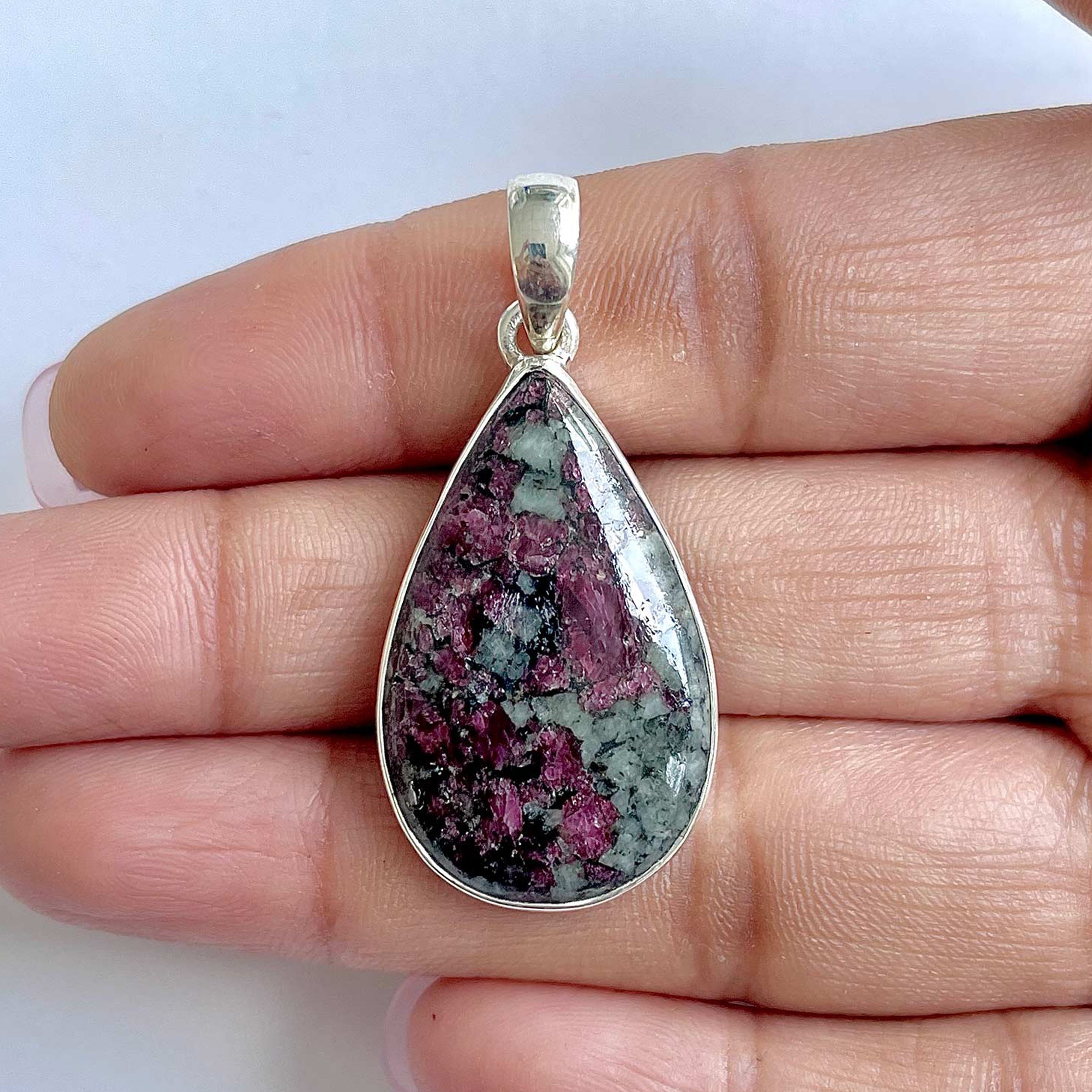 Eudialyte Pendant-(EUD-1-35)