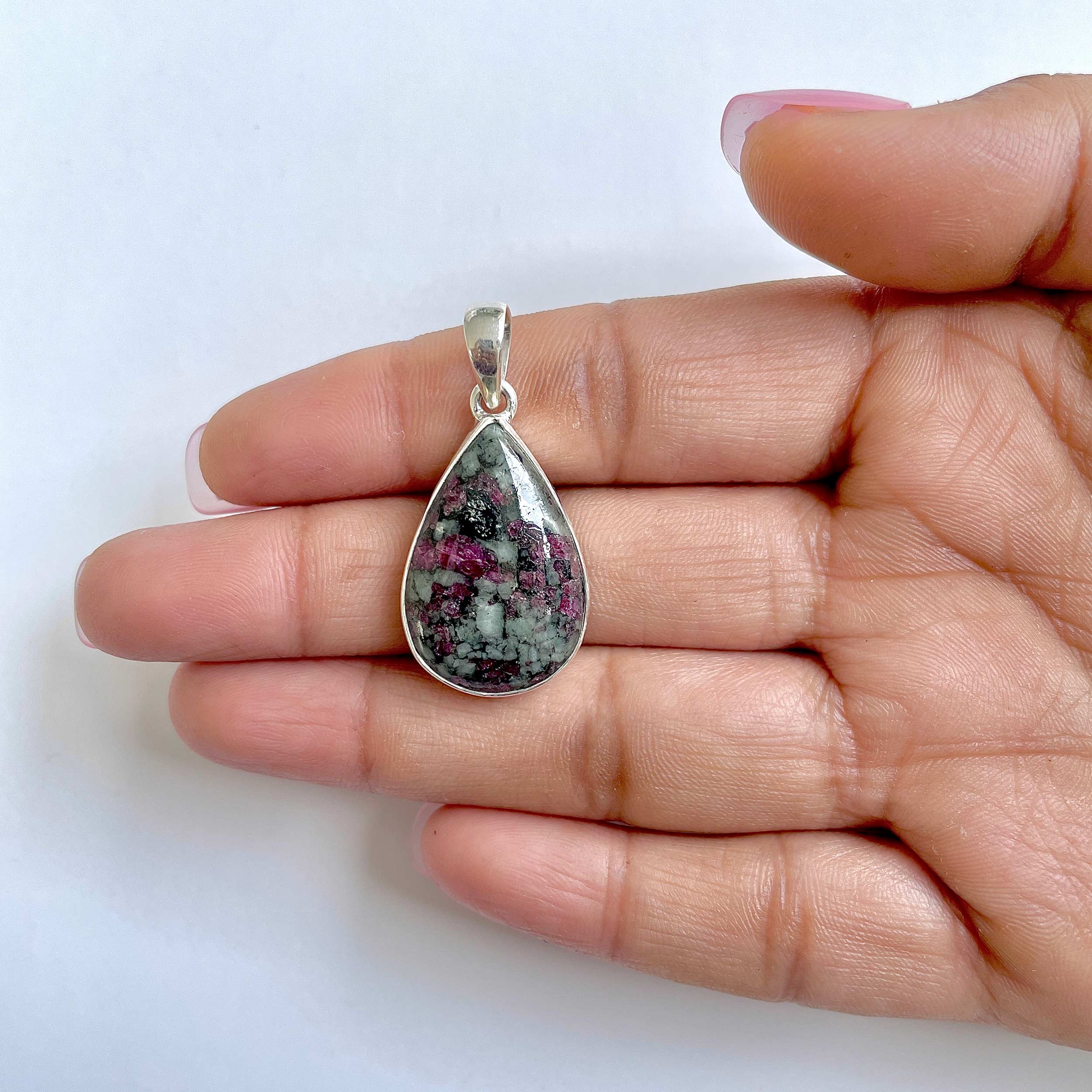 Eudialyte Pendant-(EUD-1-42)