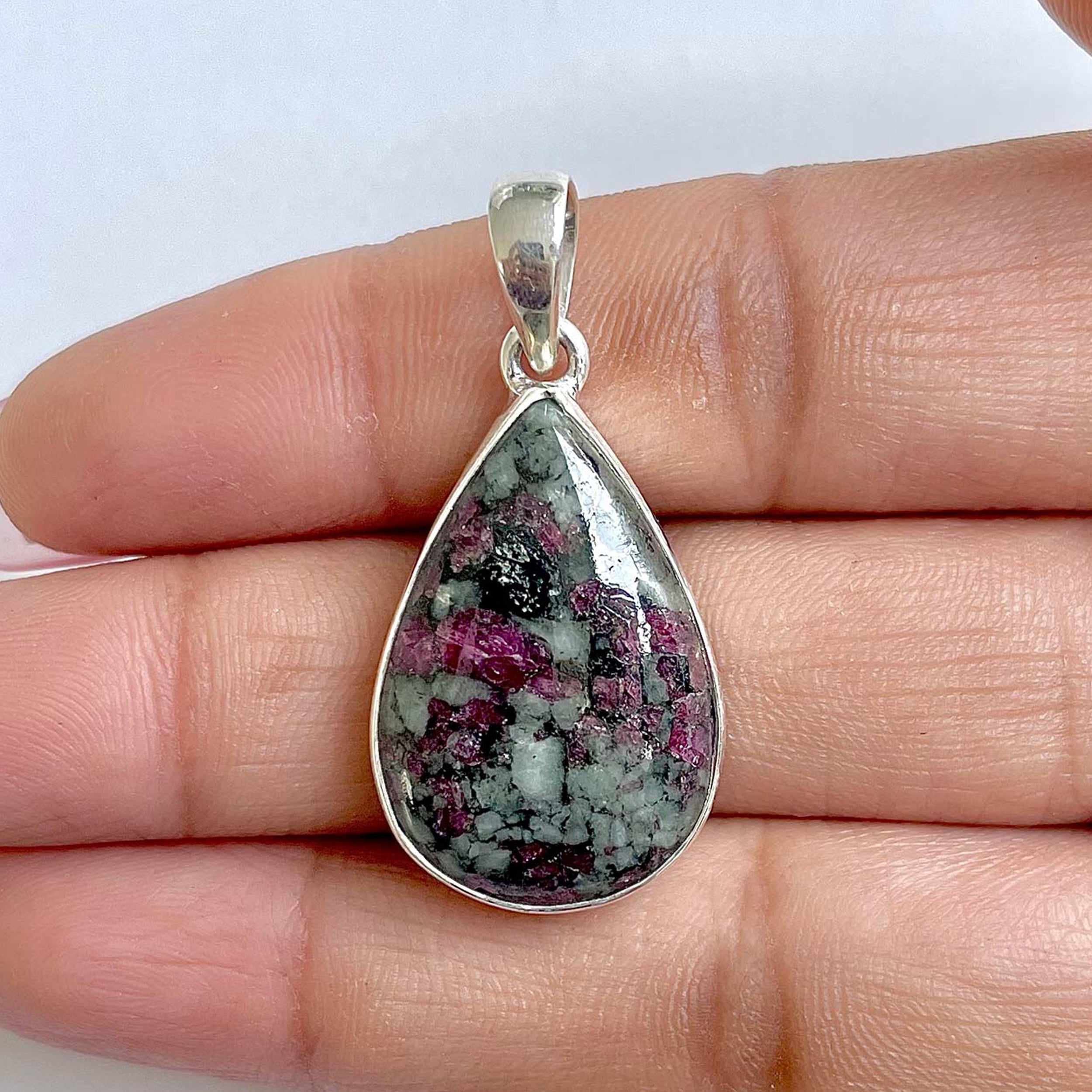 Eudialyte Pendant-(EUD-1-42)