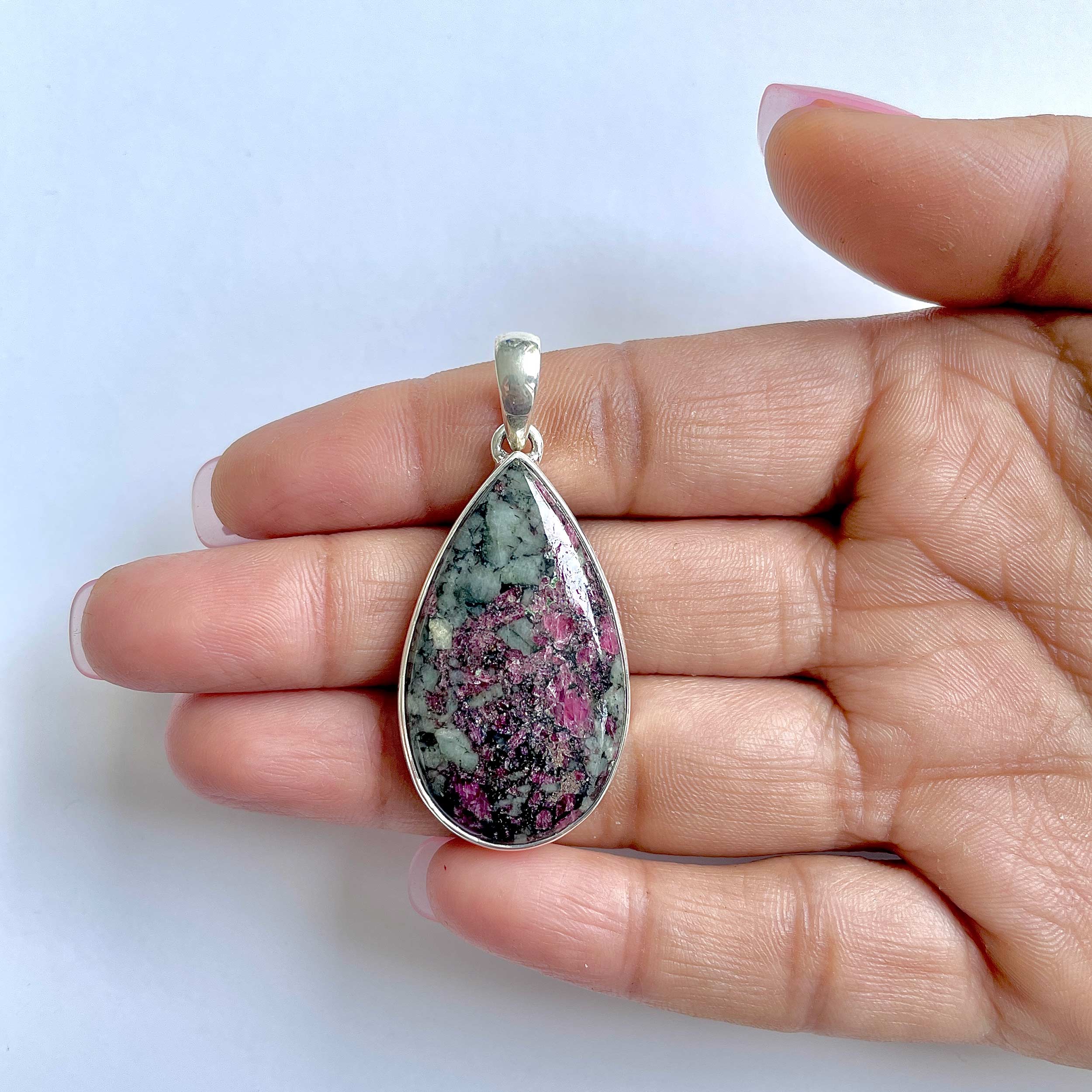 Eudialyte Pendant-(EUD-1-43)