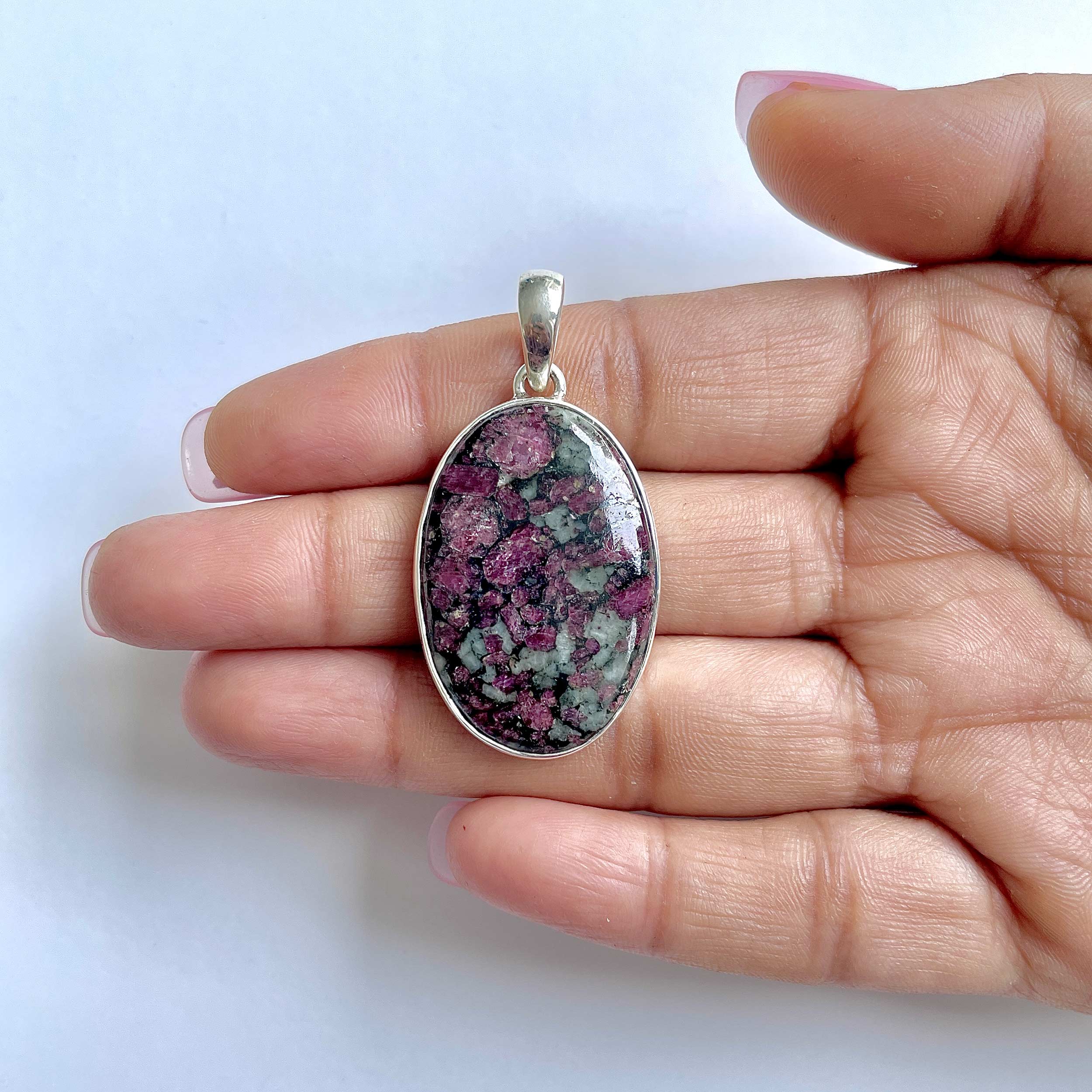 Eudialyte Pendant-(EUD-1-53)