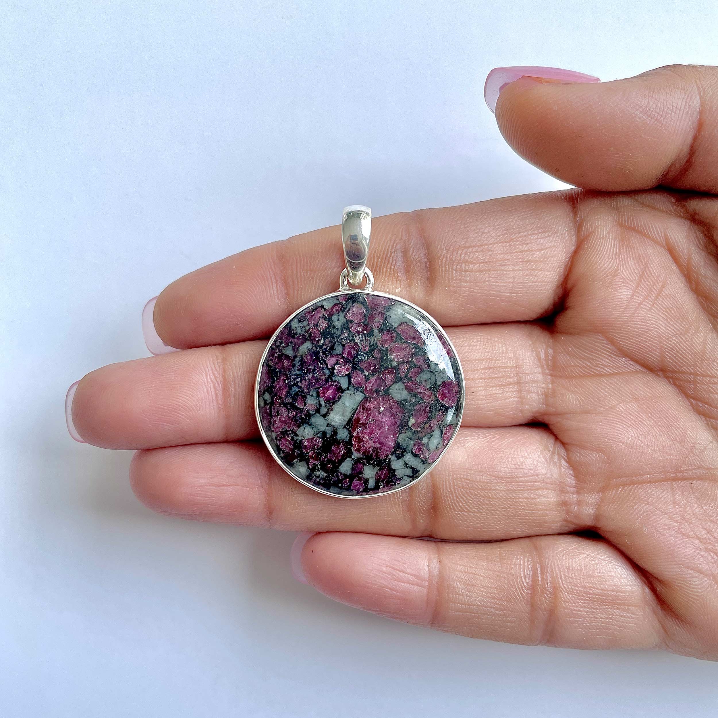 Eudialyte Pendant-(EUD-1-55)