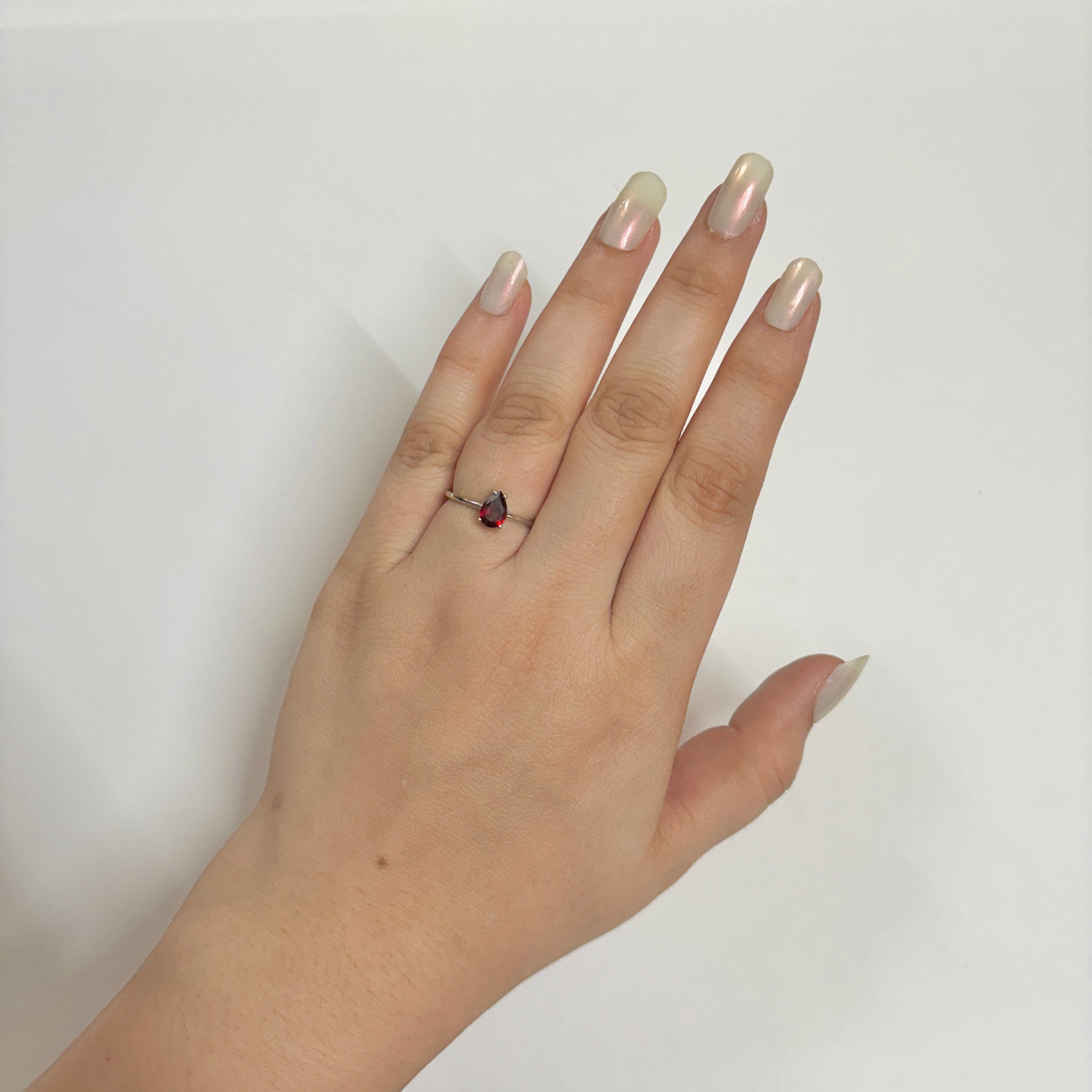 Garnet Ring-(GAR-RR-123.)