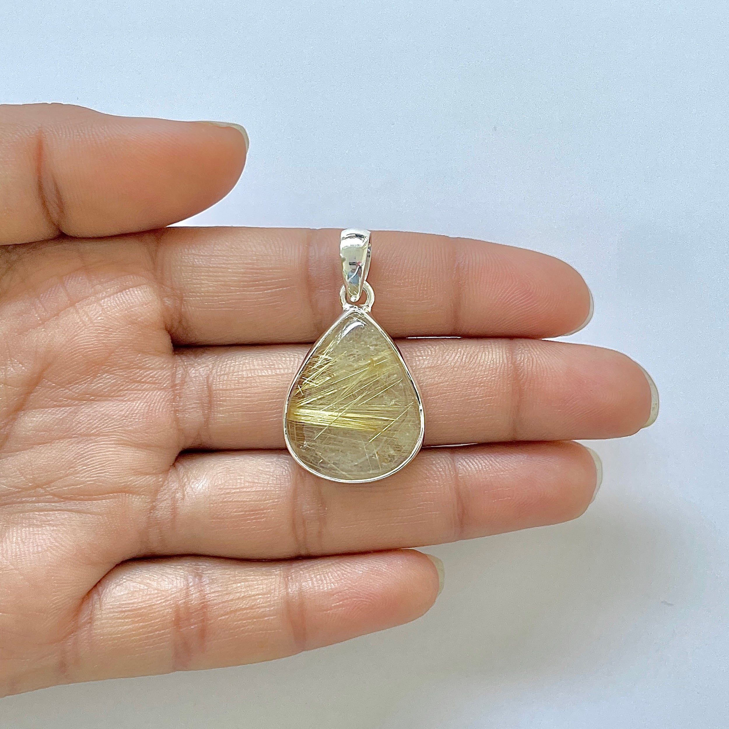 Golden Rutile Pendant-(GDR-1-72)