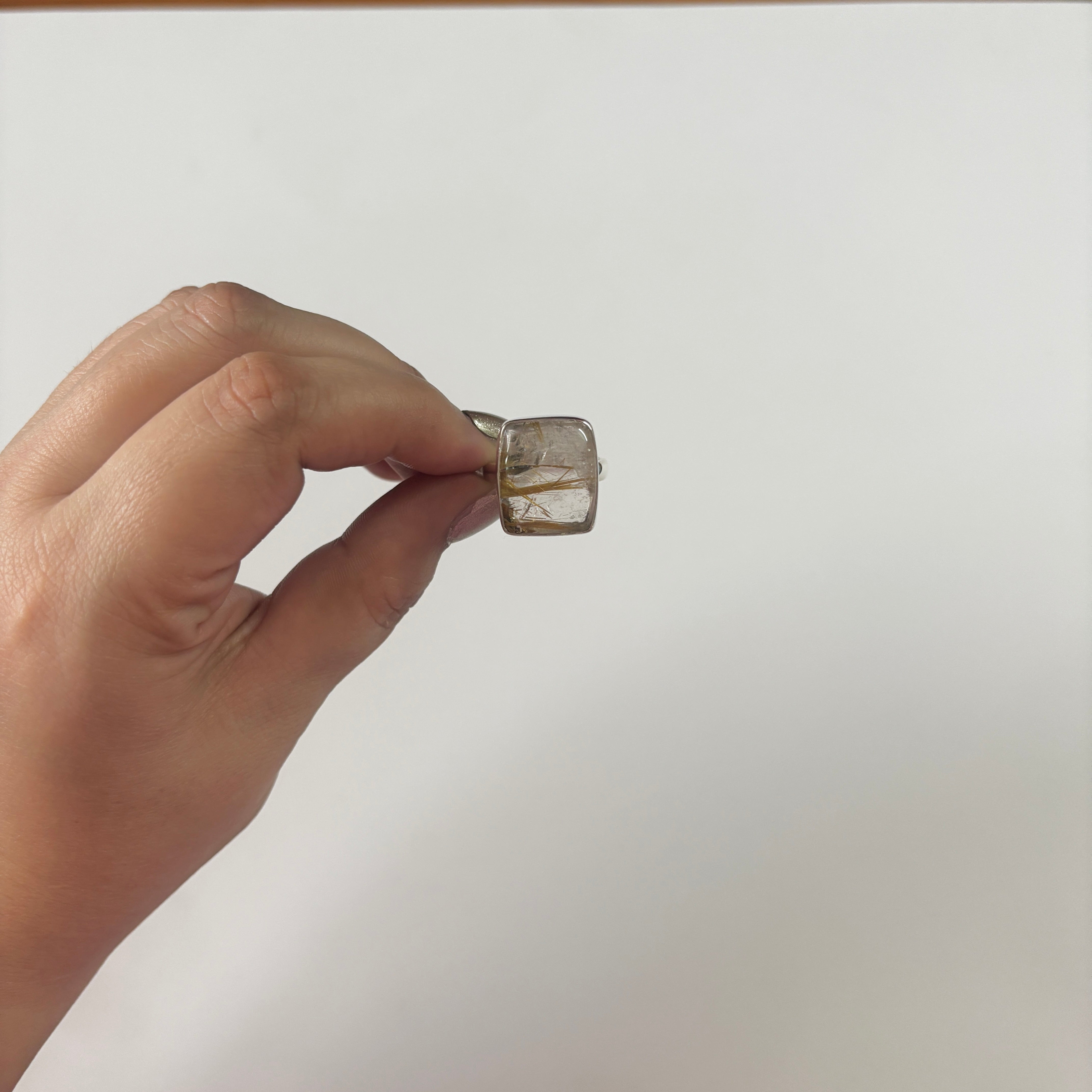 Golden Rutile Ring-(GDR-2-19)