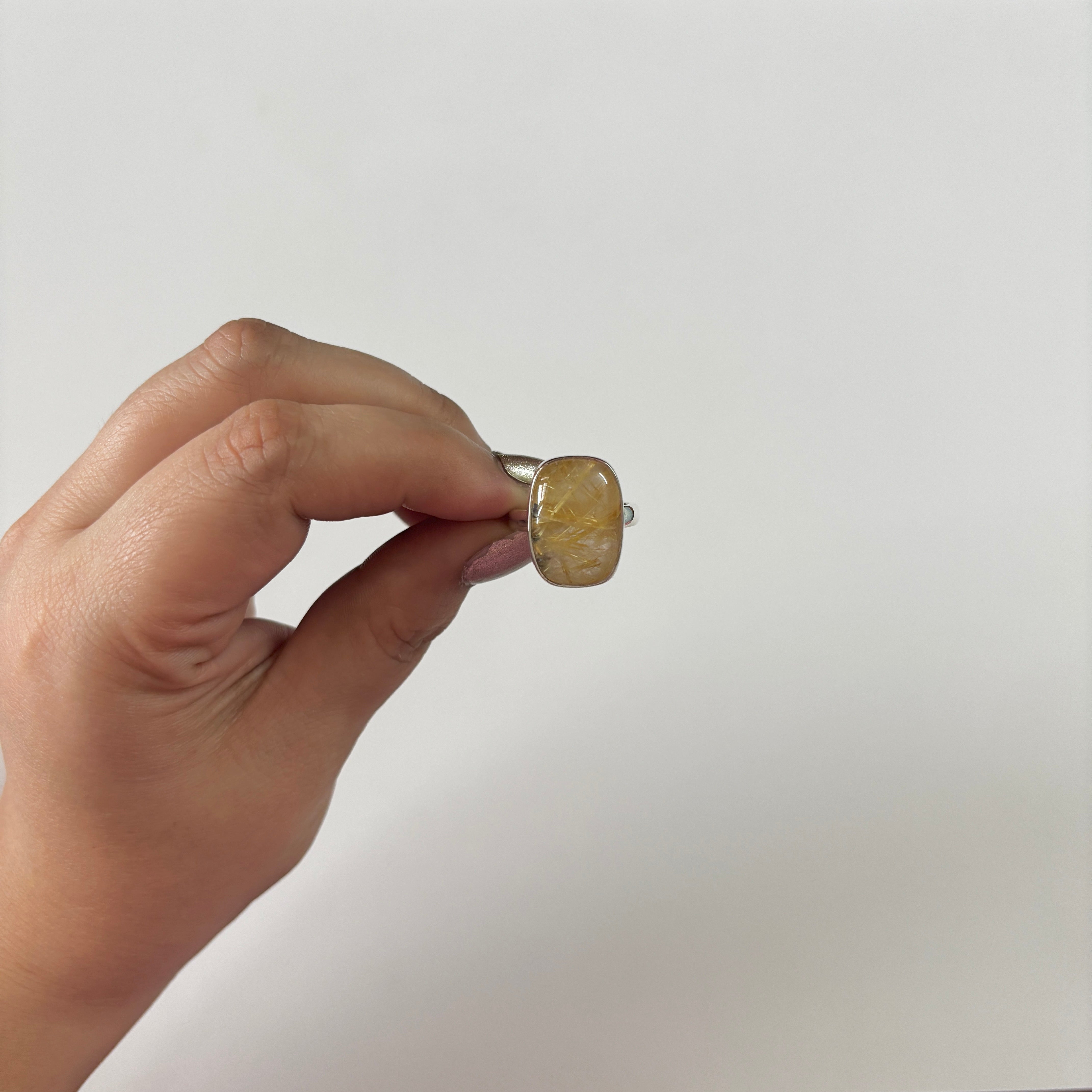 Golden Rutile Ring-(GDR-2-20)