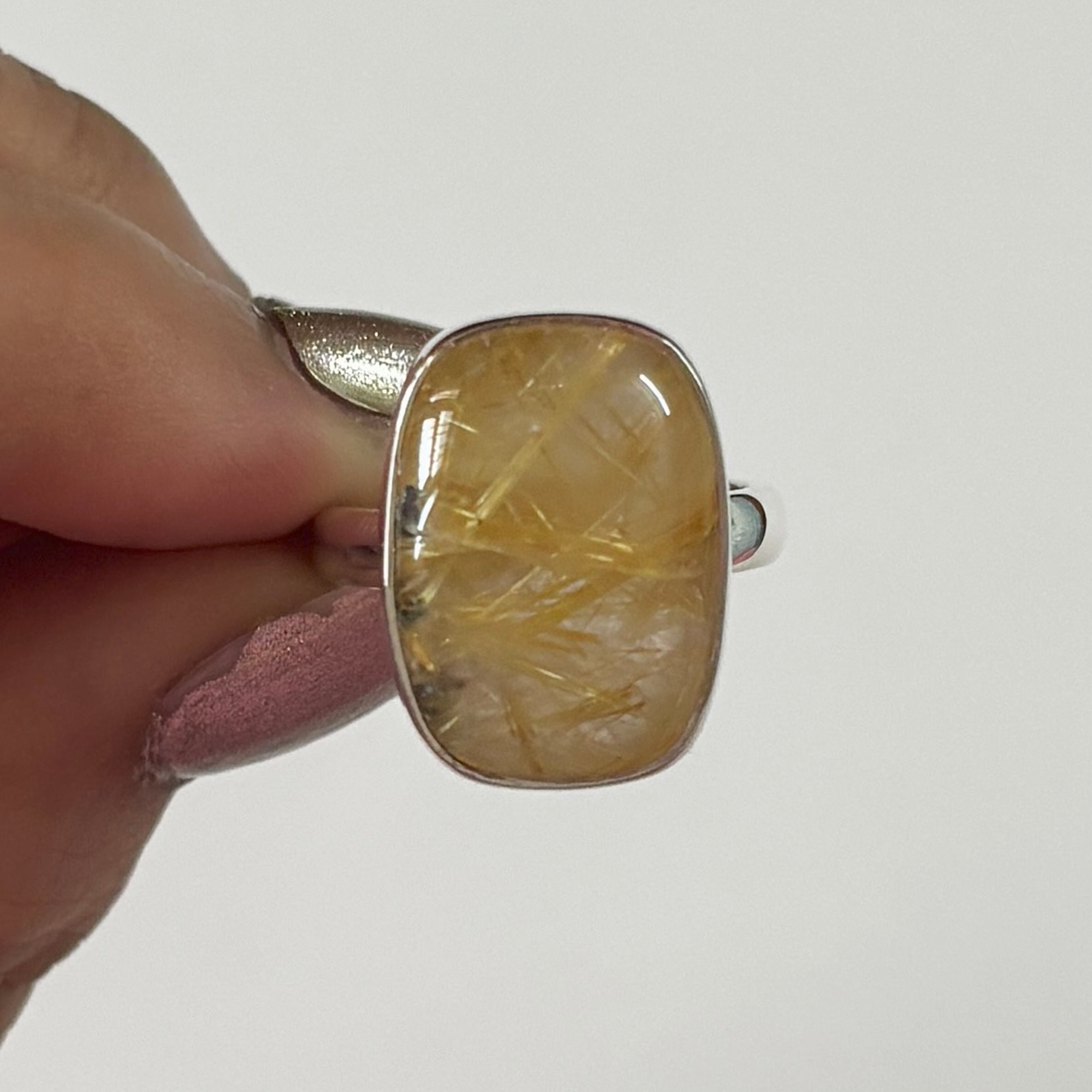 Golden Rutile Ring-(GDR-2-20)
