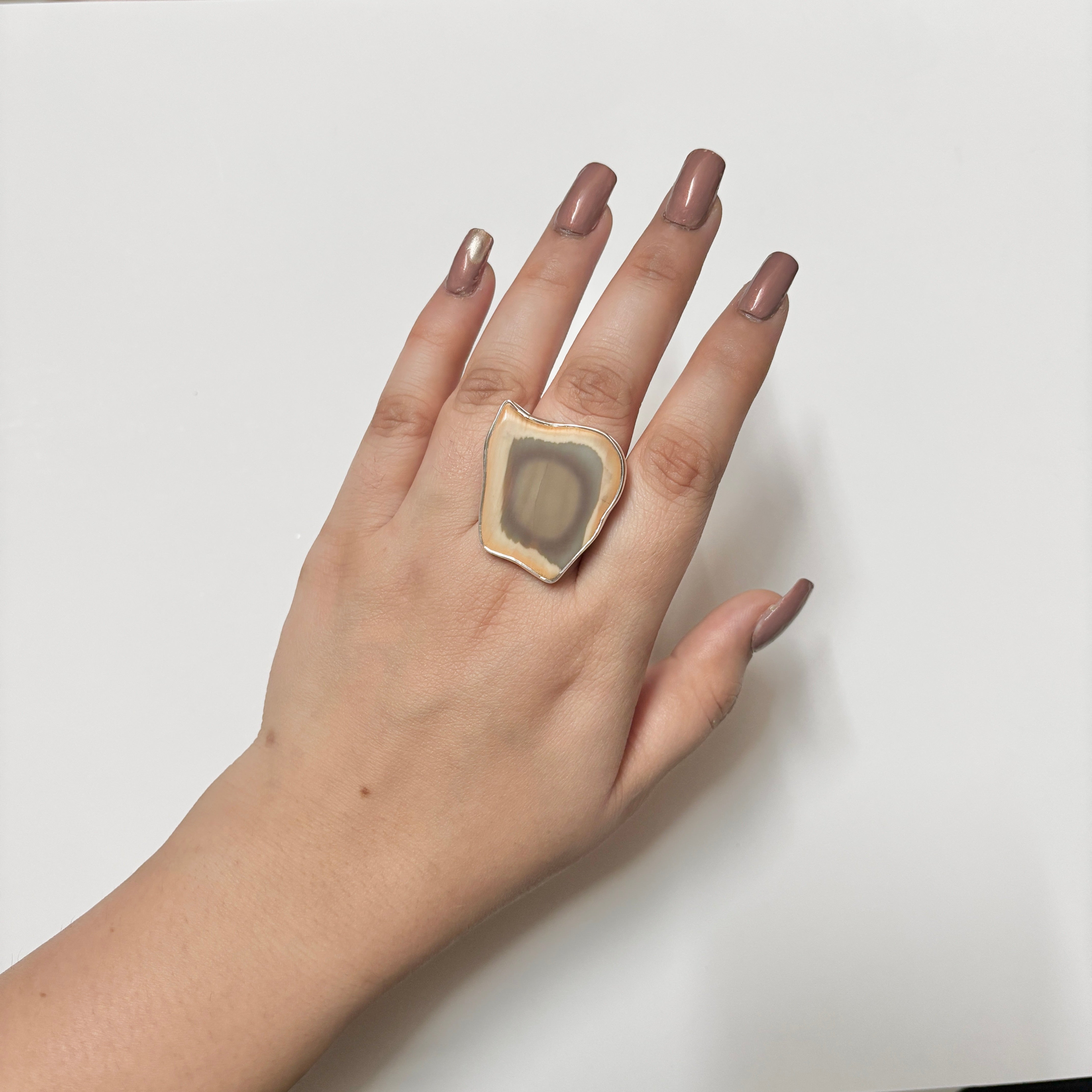Imperial Jasper Ring-(IPJ-2-12)