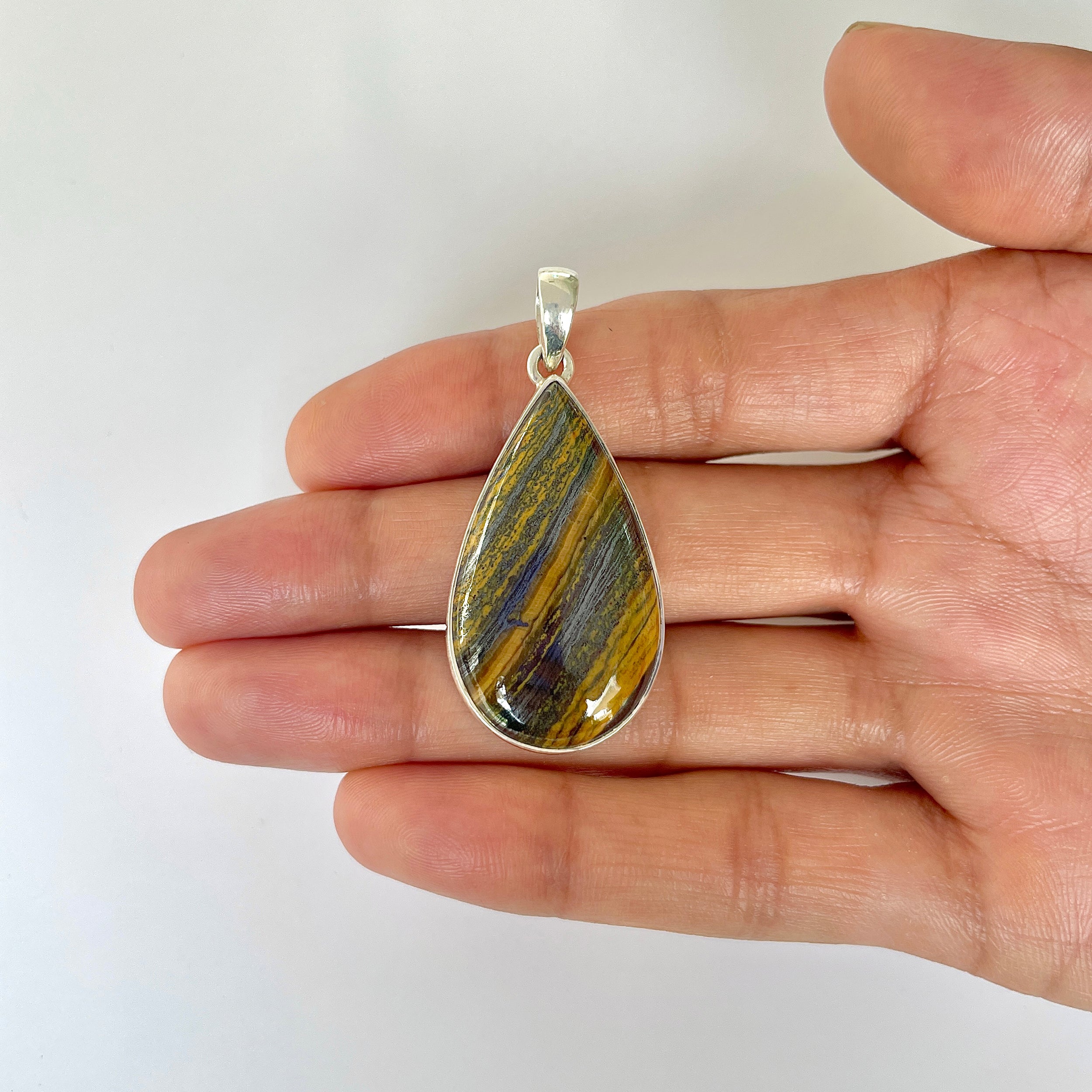 Iron Tiger Eye Pendant-(ITE-1-13)