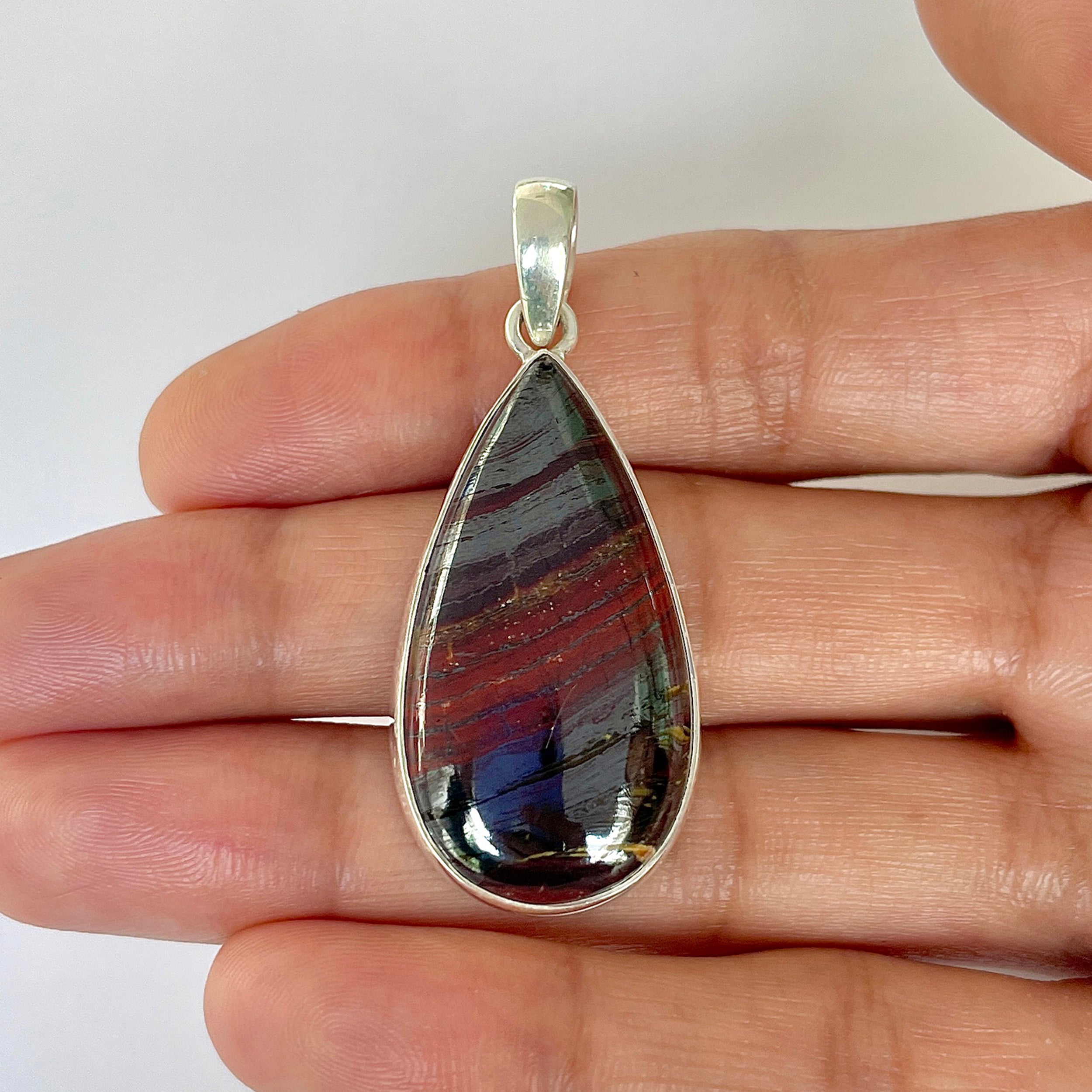 Iron Tiger Eye Pendant-(ITE-1-14)