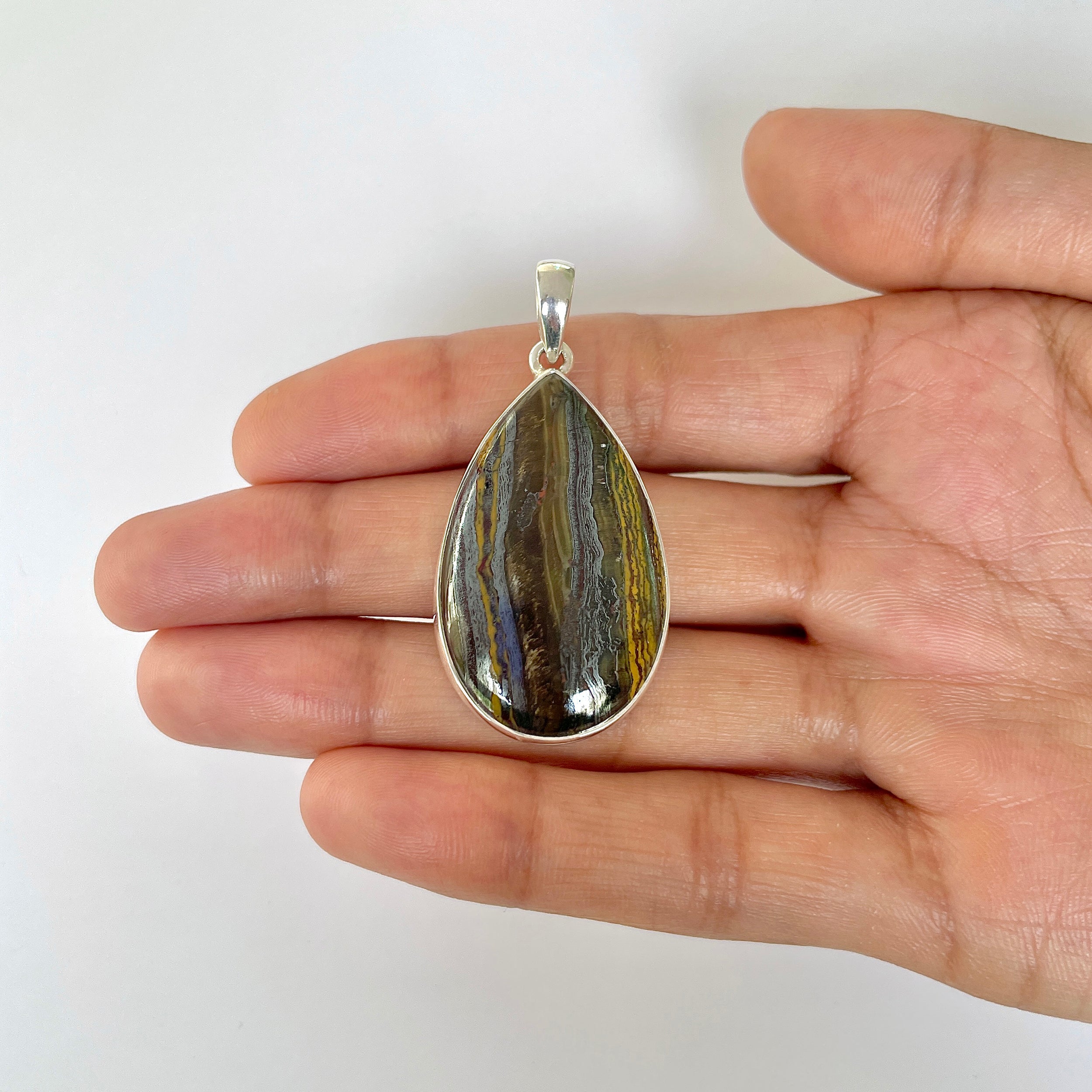 Iron Tiger Eye Pendant-(ITE-1-2)