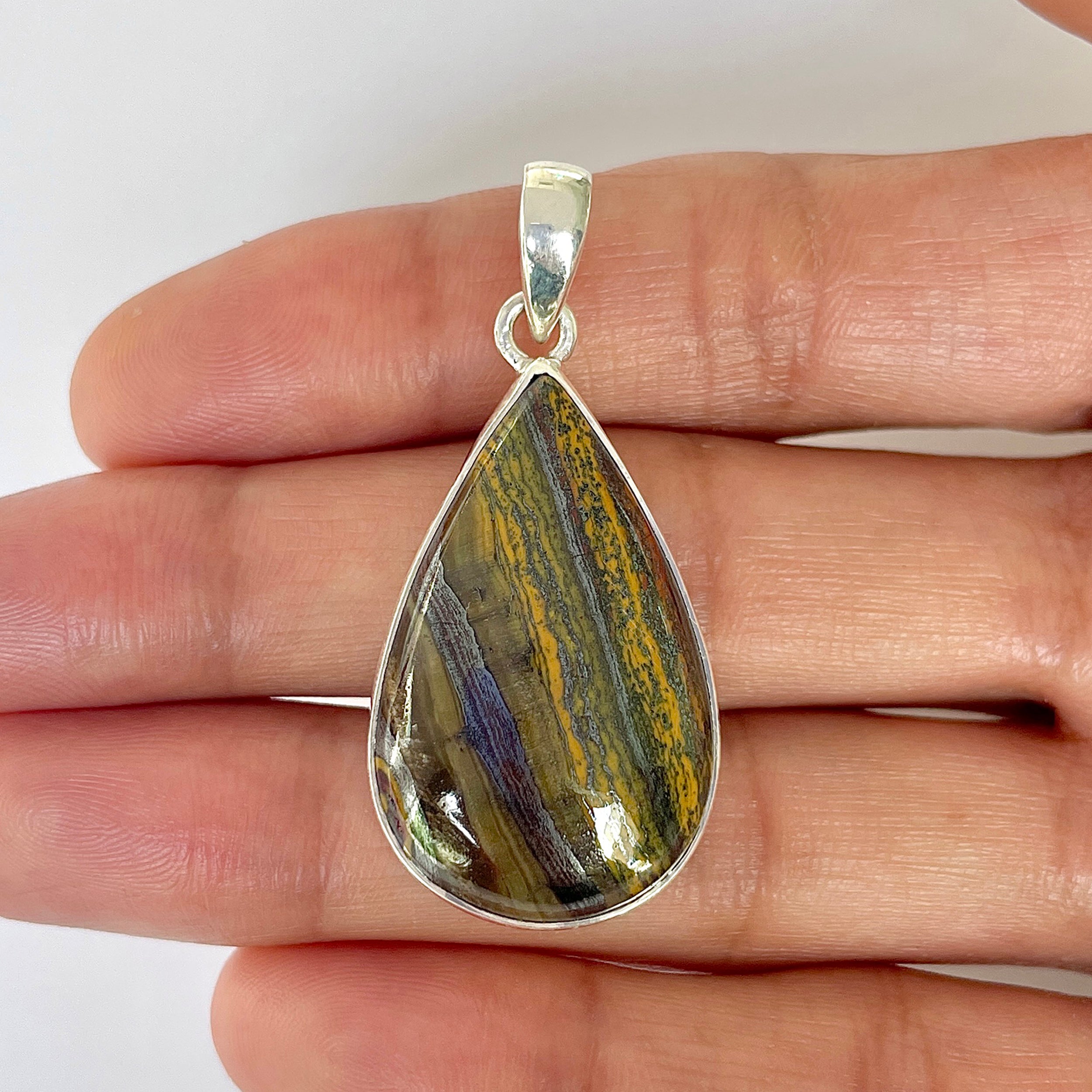 Iron Tiger Eye Pendant-(ITE-1-20)
