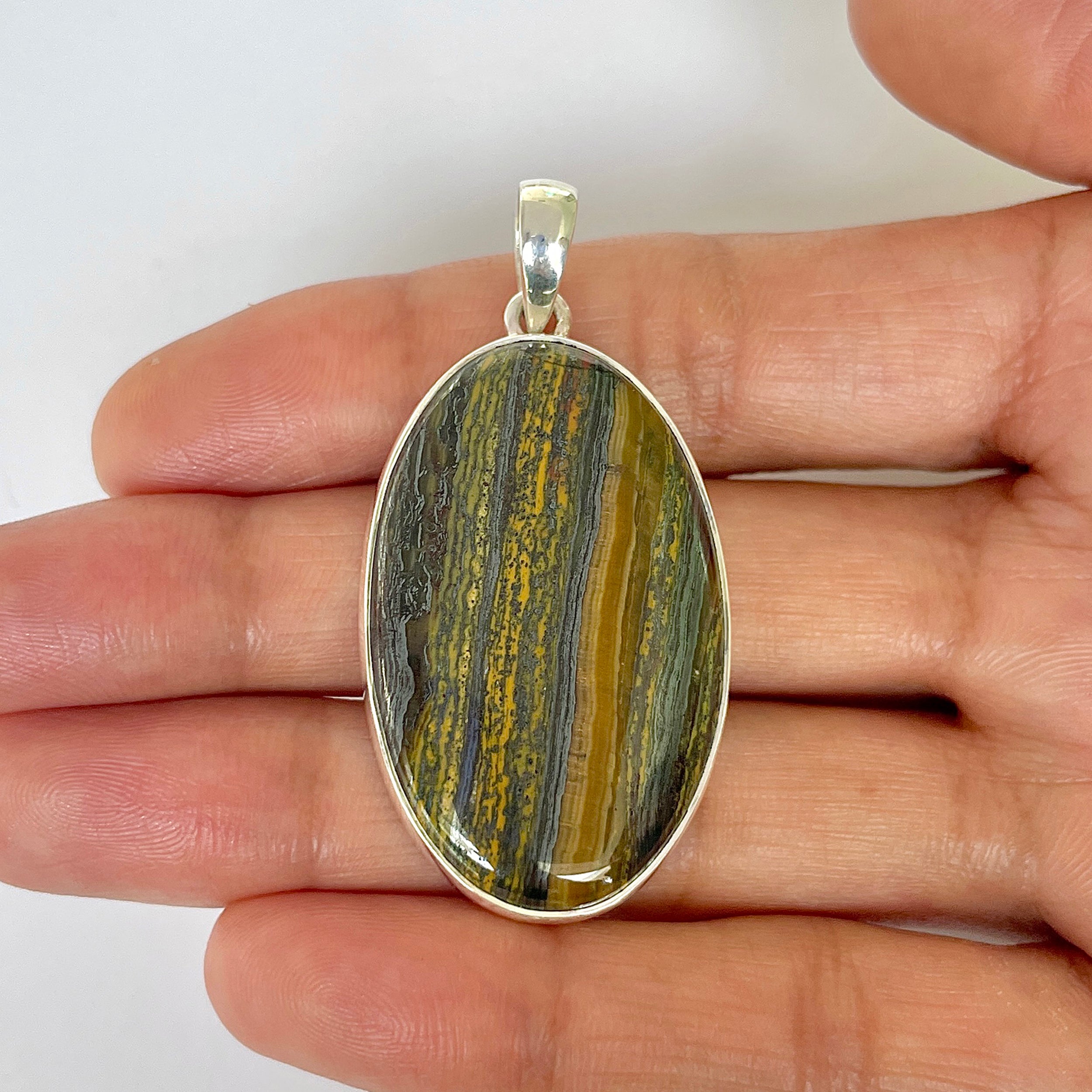 Iron Tiger Eye Pendant-(ITE-1-22)